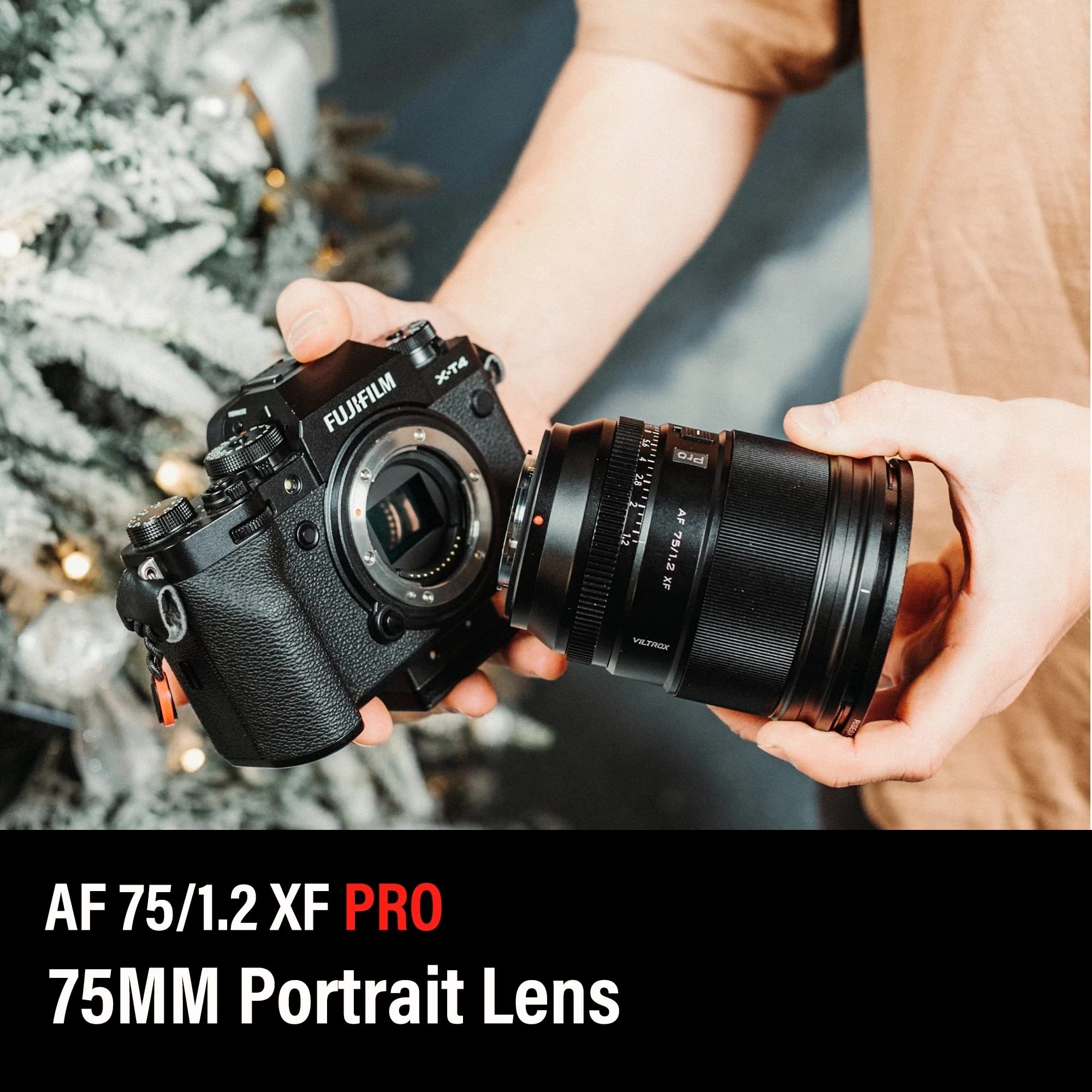 Amazon.co.jp: VILTROX AF 75mm F1.2 XF カメラレンズ 大口径 APS-C 