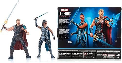 Miniatura 8 de Hasbro Marvel Legends Thor Ragnarok Película 2 Pack Thor y Valkyrie