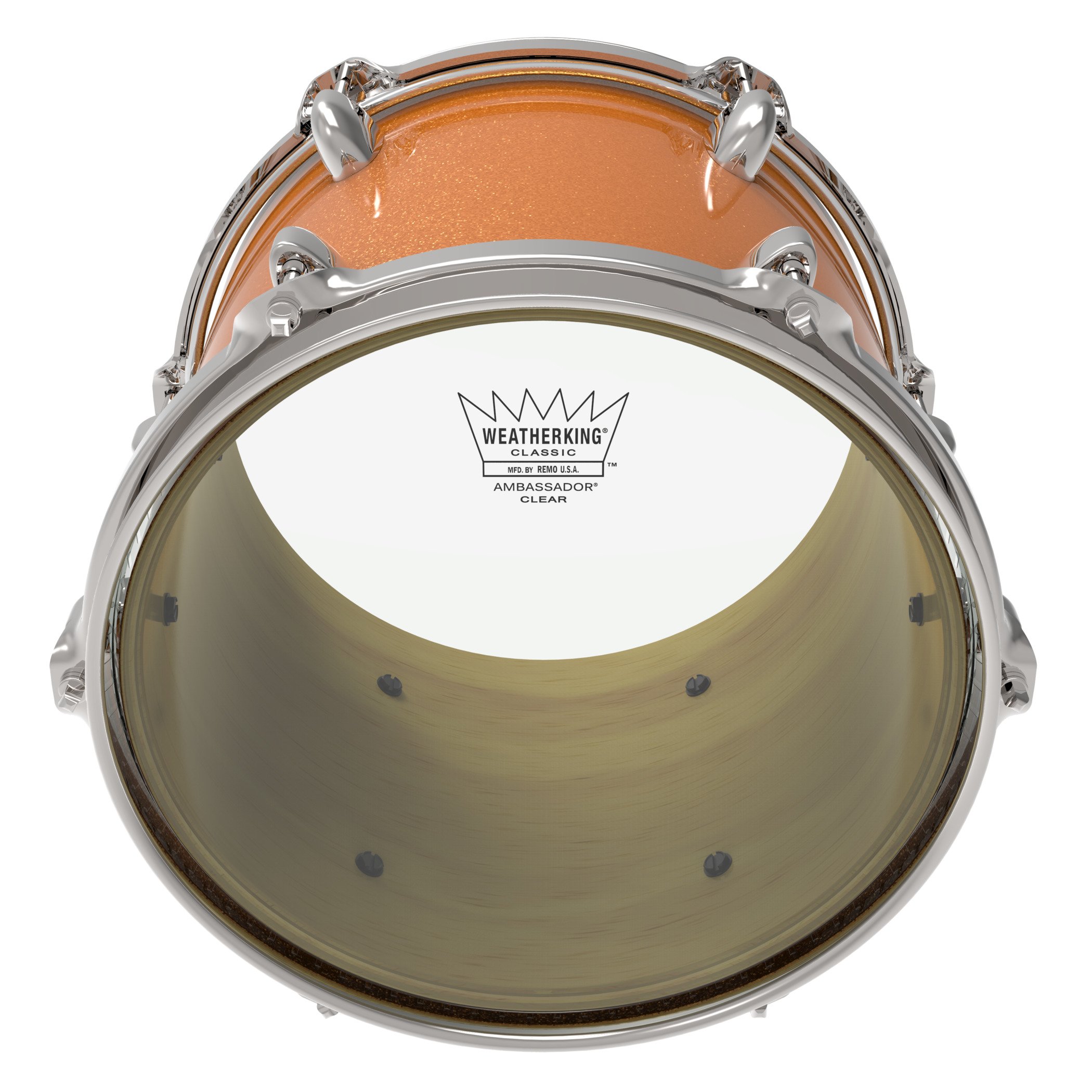 Remo Schlagzeugfell Ambassador Clear Classic Fit Drum Head,14", 14 Inches - Image 3