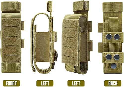 Miniatura 6 de Bolsa de torniquete Molle 1000D de corte láser de 2 piezas, funda táctica médica para torniquete