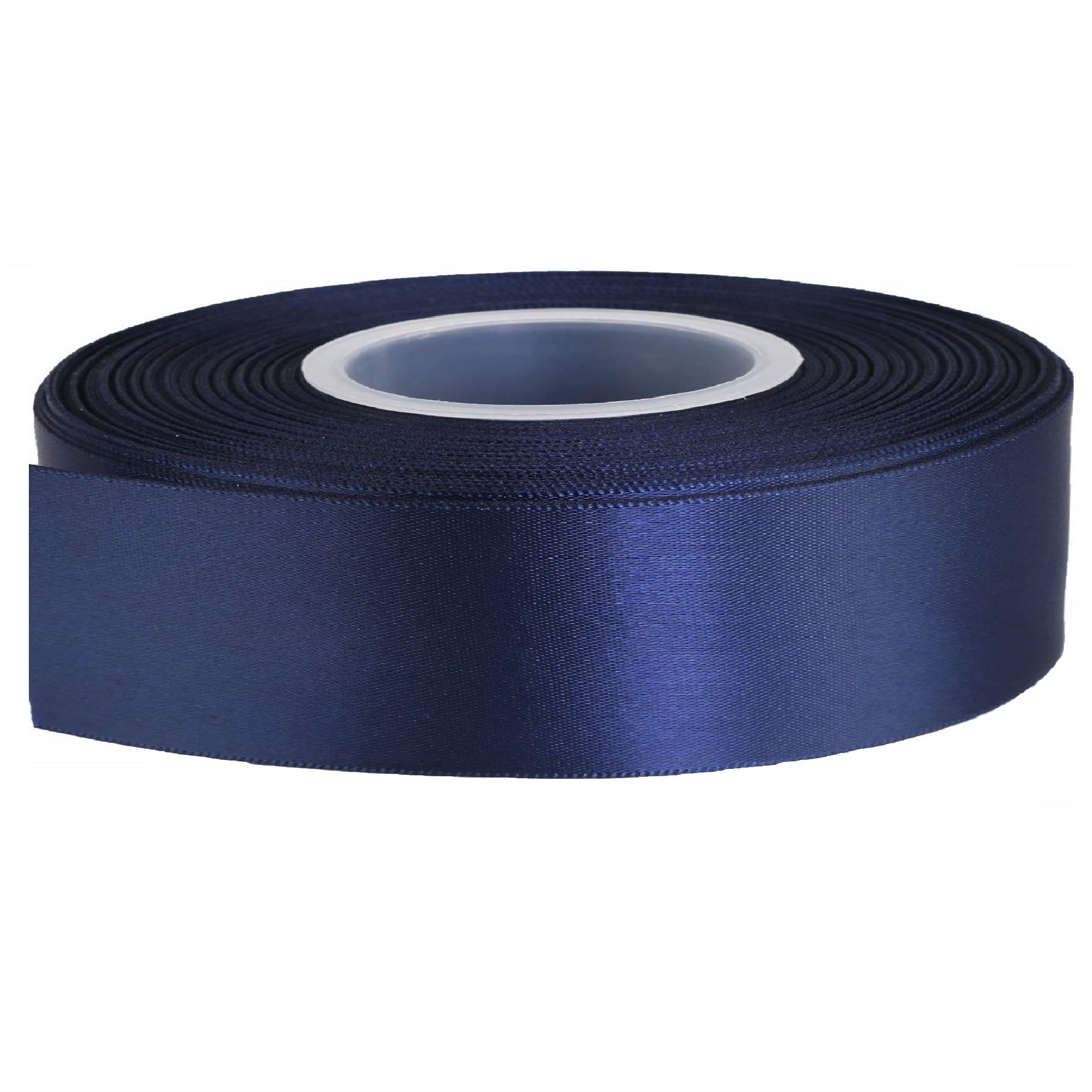 Double Sided Satin Ribbon Size 25mm x 10 Meters, Perfect for Gifts Wrap Sew Party, Decorations Events Dress Wedding Christmas Crafts, Bows Car, DIY, Bouquets, Cake More (Black) — view 156
