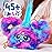 Furby Furblets Luv-Lee Mini Friend, 45+ Sounds, K-Pop Music & Furbish Phrases, Electronic Plush Toys for Girls & Boys, Purple & Blue, Back to School Gifts, Ages 6+