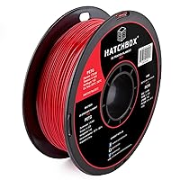 Vista 23 de HATCHBOX PETG filamento para impresora 3D, precisión dimensional +/- 0.03 mm, carrete de 1 kg, 1.75 mm