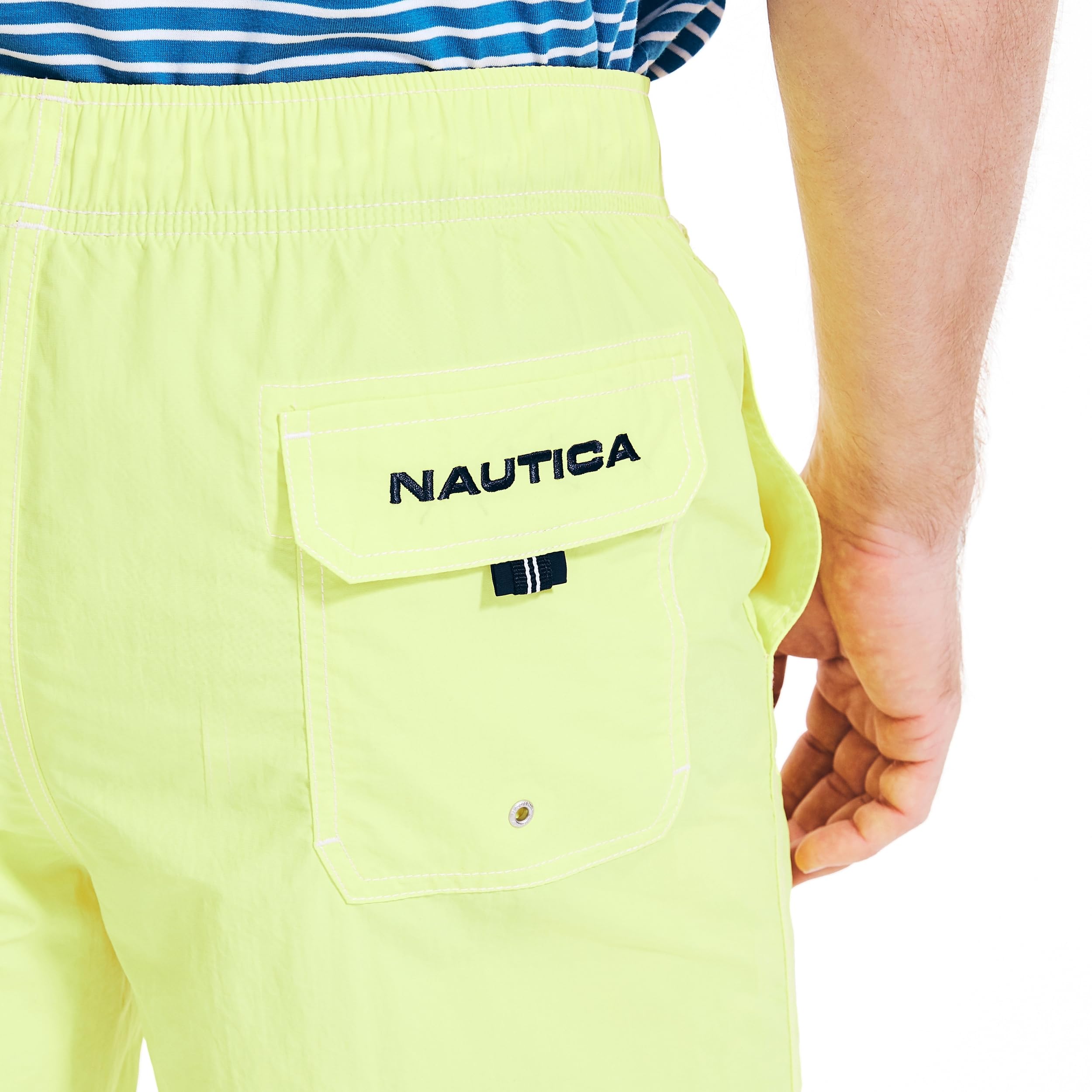 Nautica Męskie standardowe szybkoschnące kąpielówki klasy J