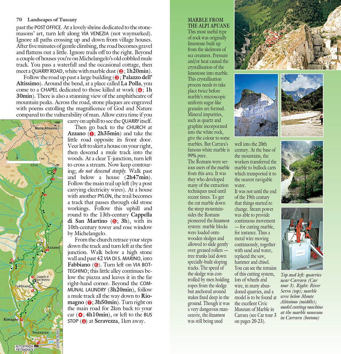 Tuscany Sunflower Walking Guide: 75 long and short walks and 8 car tours (Sunflower Guides)