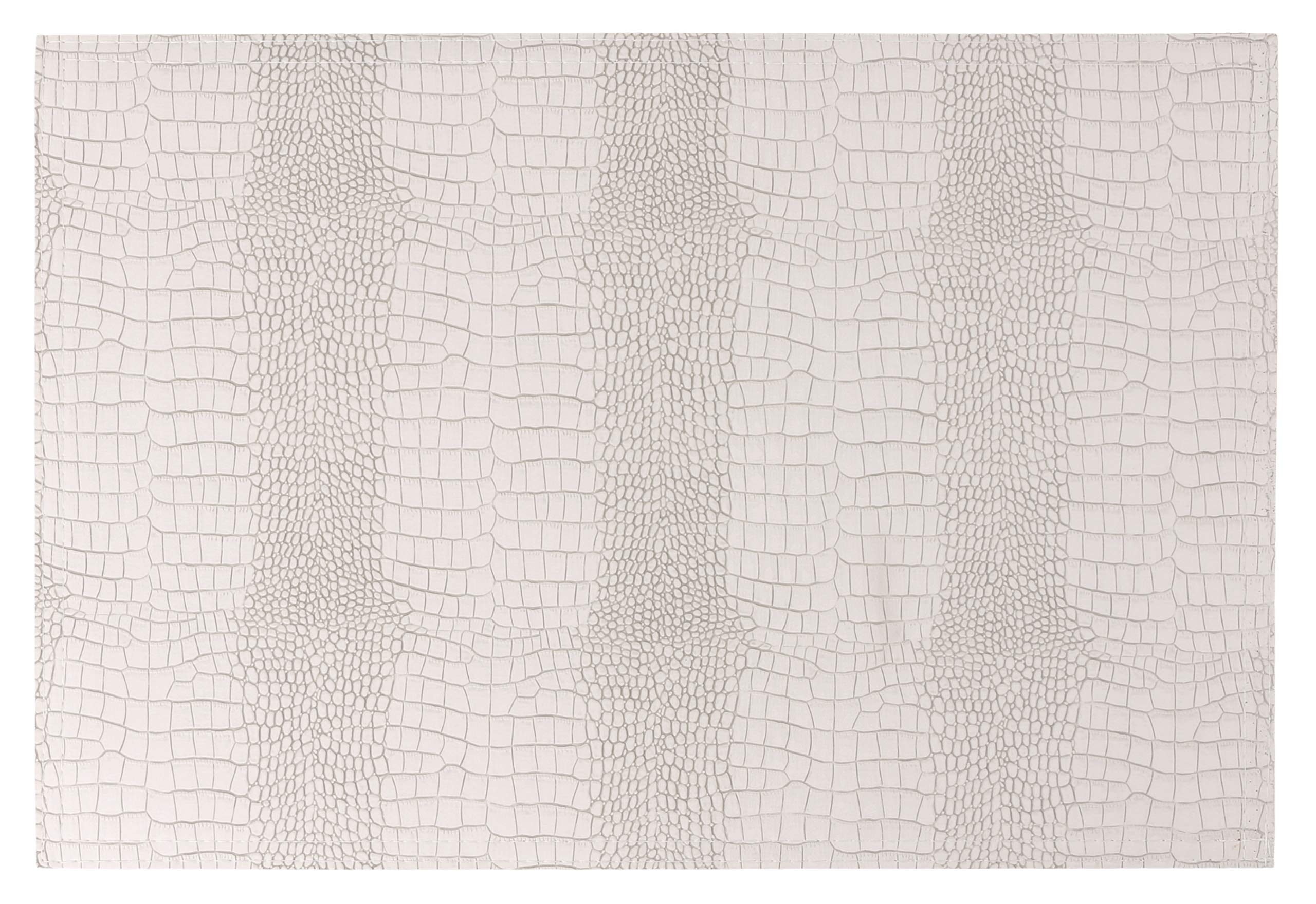 Jovono Waterproof PU Placemats, Faux Leather Hardboard Place Mats, Set of 8 Table Mats, Easy to Clean, Heat & Stain Resistant for Office Conference Table,Dinging Home Decor