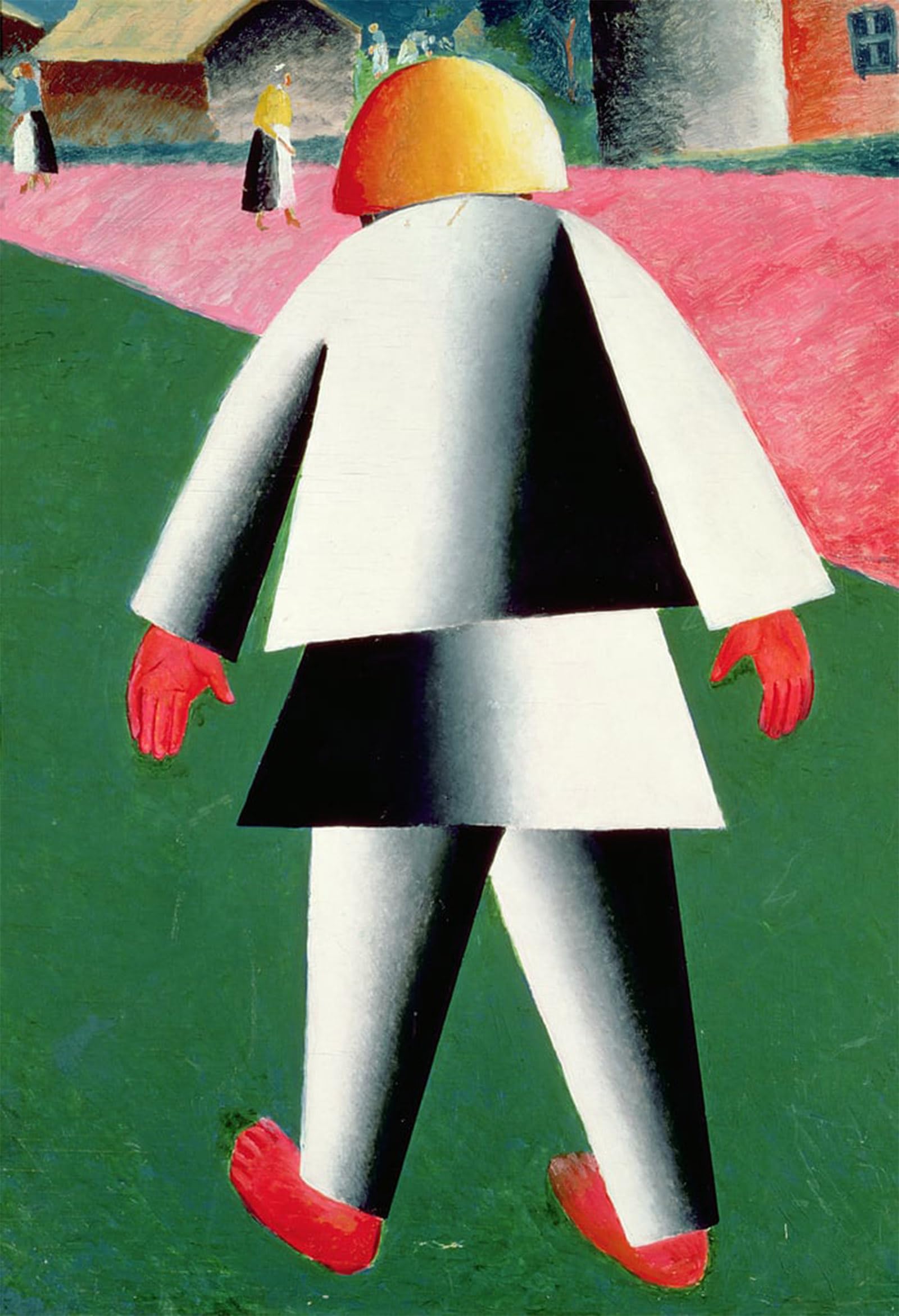 Tableaux graffiti art mural Kazimirovich Malevich poster moderne 60x90cm