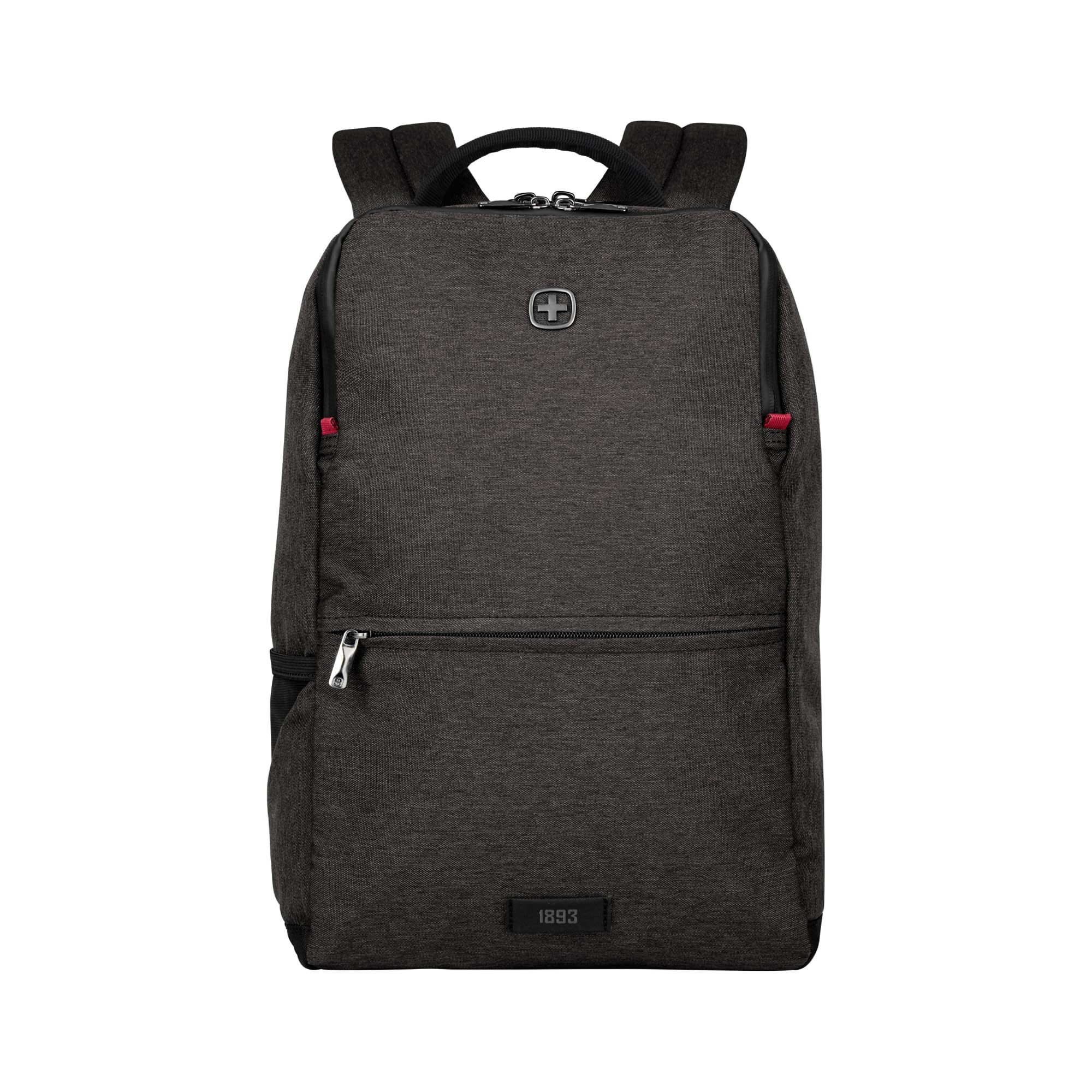 WENGER, MX Reload 14 Inch Backpack, 17 Liters Heather Grey Swiss Designed-Blend of Style and Function, 611643