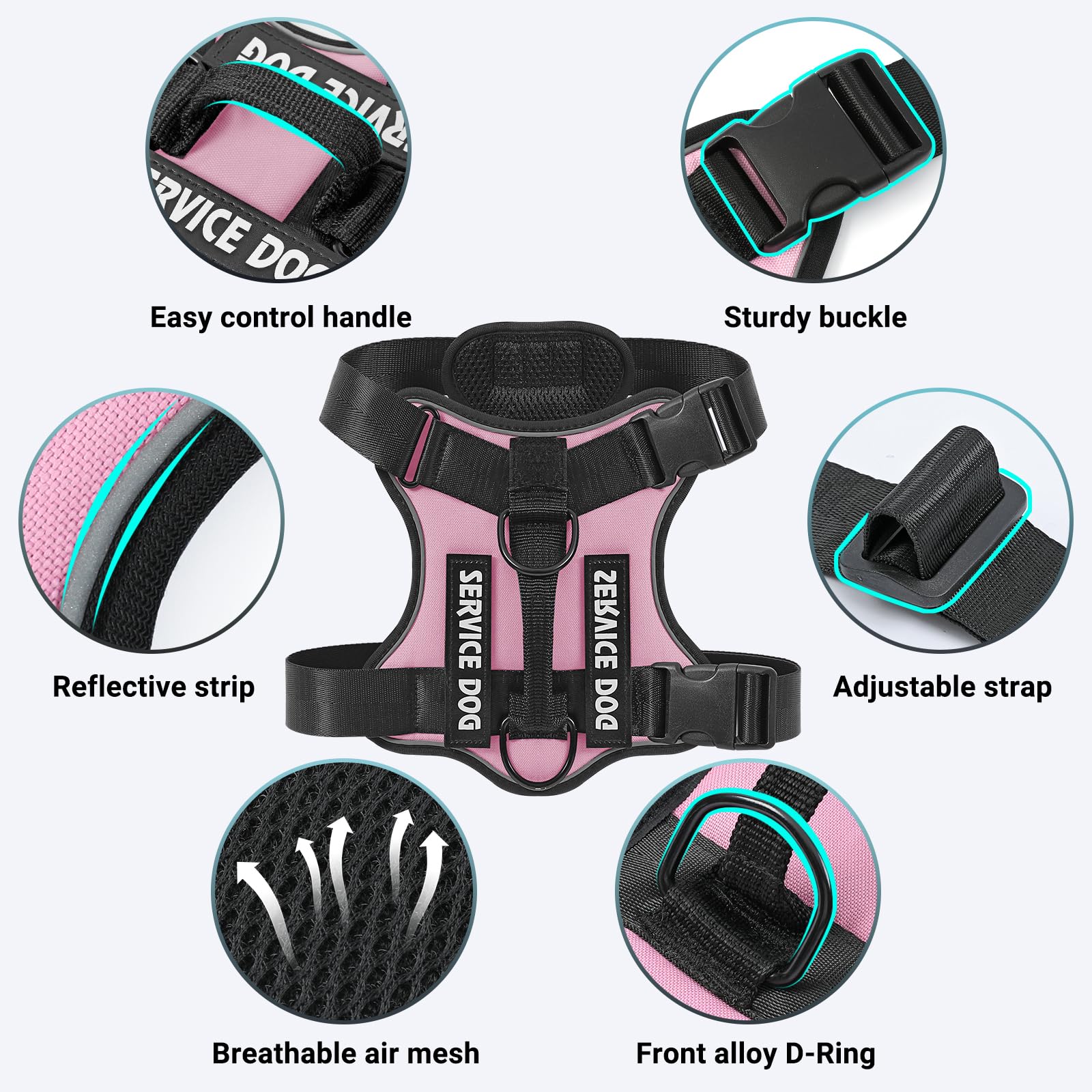 Belababy Dog Harness Small Medium Large - Image 2