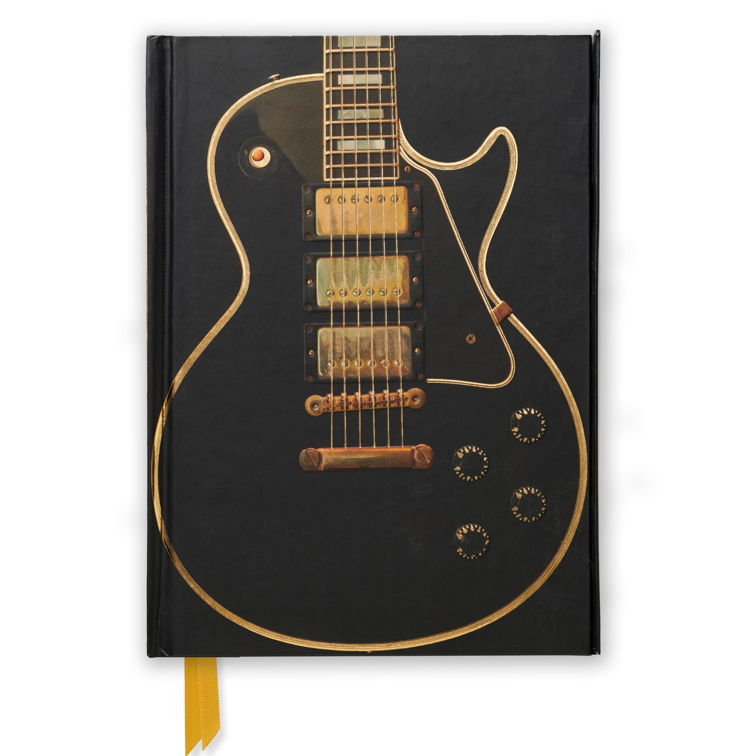 Premium Notizbuch DIN A5: Gibson Les Paul Guitar, Schwarz: Unser hochwertiges, liniertes Blankbook mit festem, künstlerisch geprägtem Einband und ... DIN A 5 mit Magnetverschluss, Band 38)