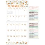 SKYDUE Calendar 2026, Large Print Monthly Wall Calendar, Nov 2025 - Dec 2026 14-Month Big Grid Wall Calendar for Home Office 12