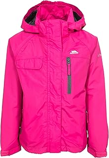 niños del Vivir Impermeable Lluvia Chaqueta con Capucha Desmontable, Infantil, Color