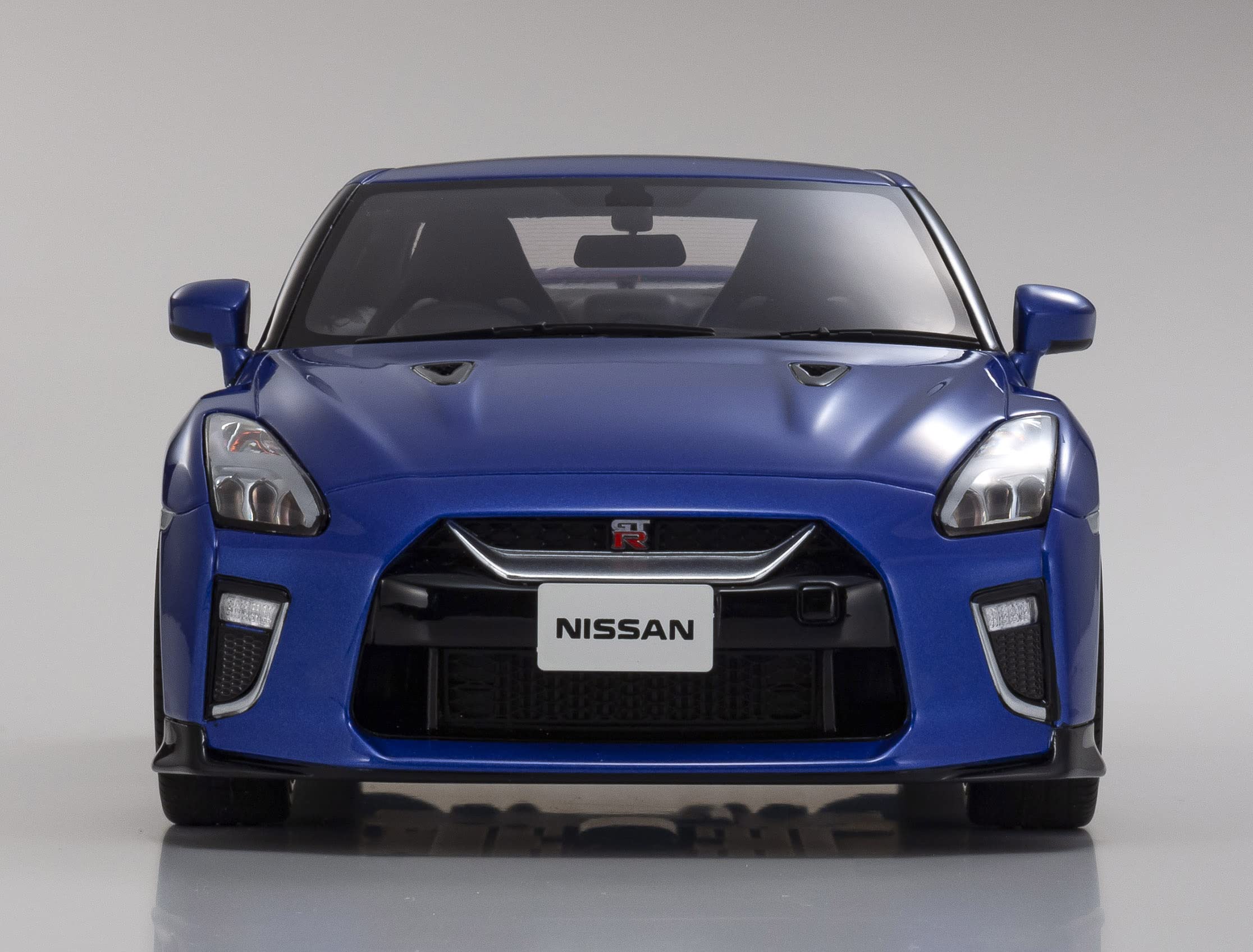 Amazon | 京商(Kyosyo) samurai 1/18 ニッサン GT-R 2020 ブルー 完成 