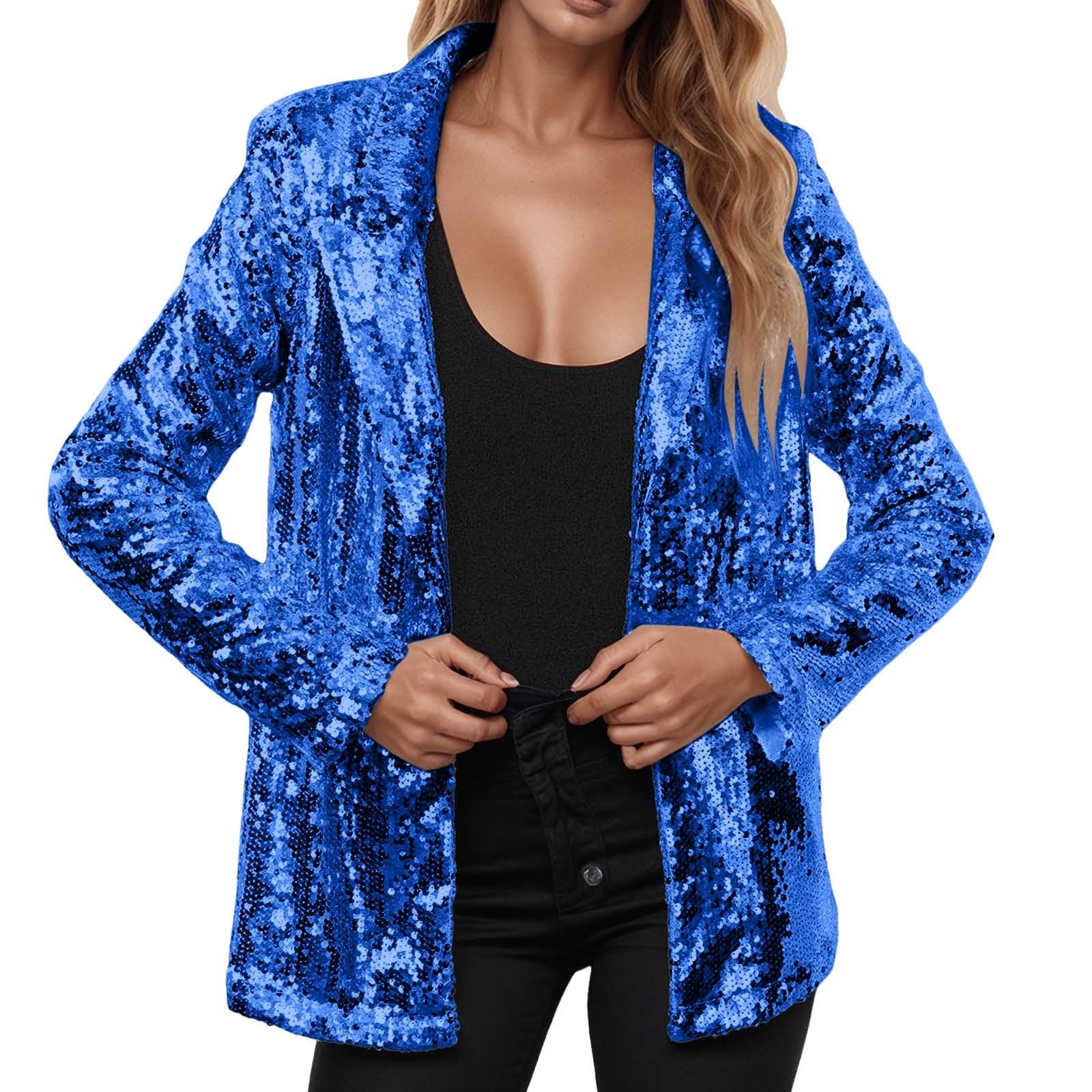 80s Outfit for Women Dressy Jackets Wedding Sequin Top Fancy Christmas Coats Glitter Jacket Sexy Shrug Maid Green