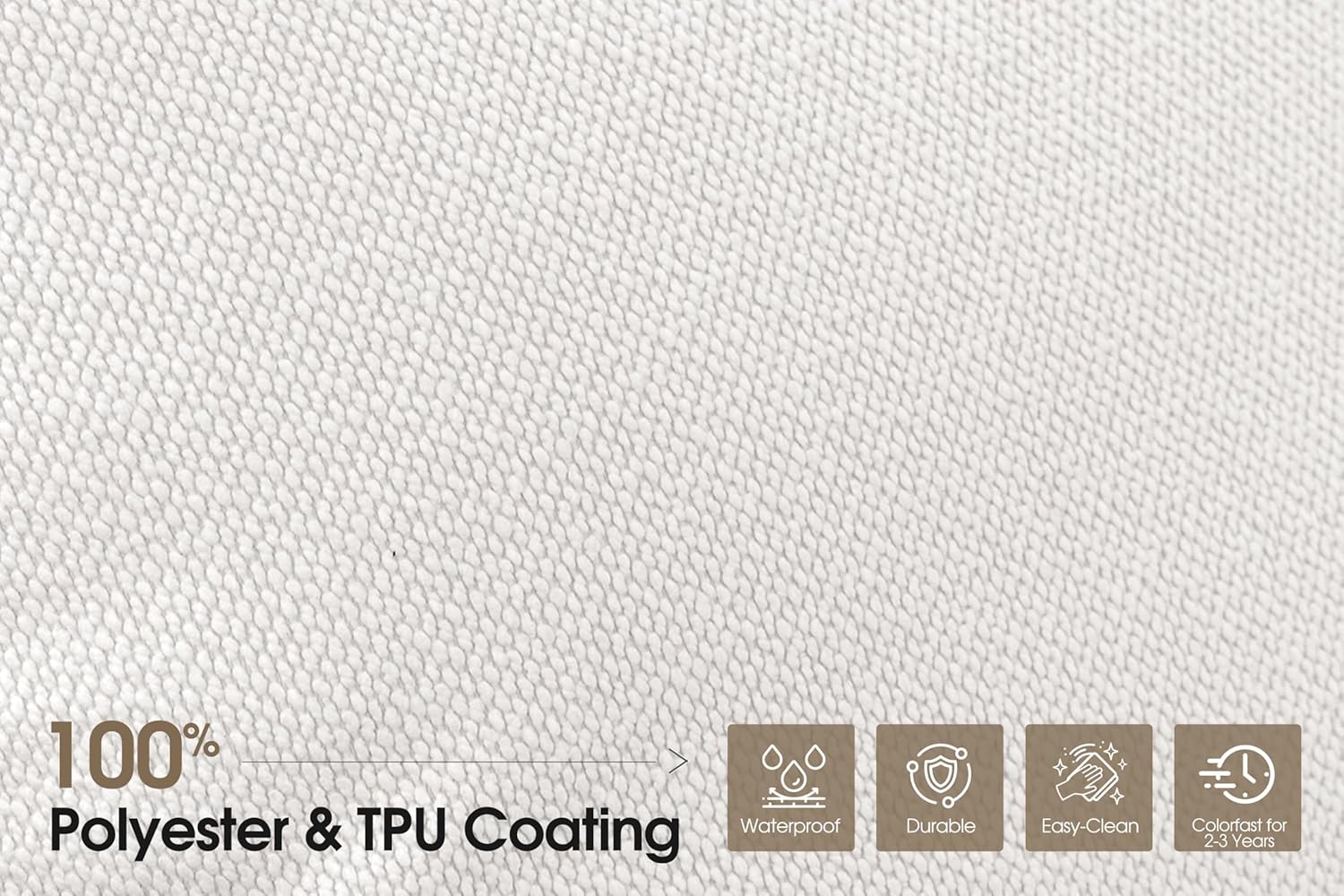 PURPLE LEAF Patio Conversation Sets 6 Pieces Modern Aluminum Olefin Rope 7.87" Thick Removable Cushions and Pillows Outdoor Sectional Sofa Set with Table for Porch Yard Garden