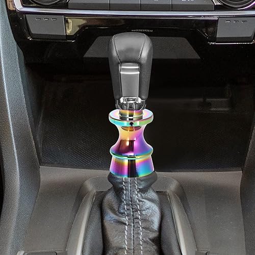 Miniatura 2 de X AUTOHAUX Adaptador manual de perilla de cambio de coche, elevador de bloqueo inverso, multicolor para Subaru BRZ 2013-2020 para Toyota GT86