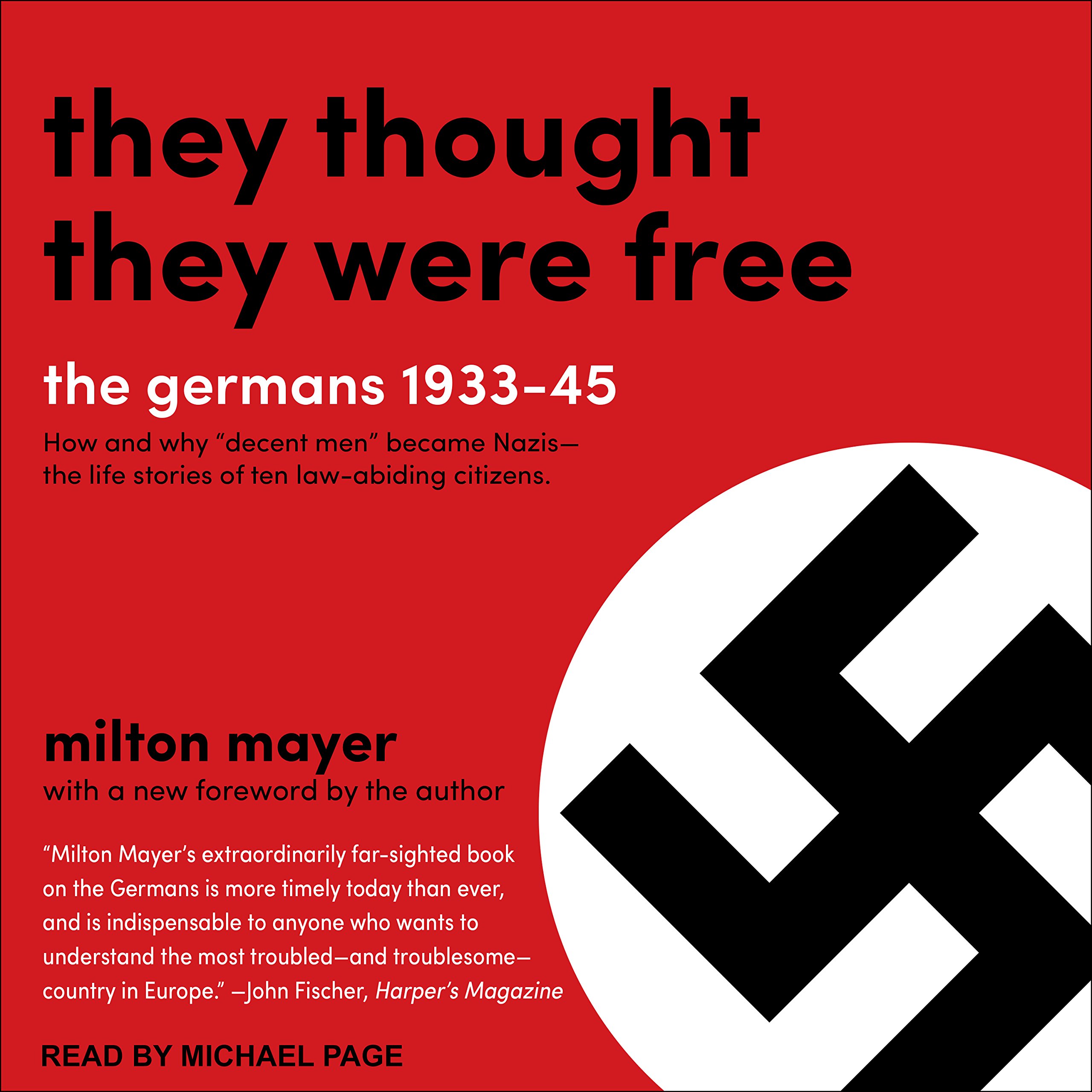 Cover art for They Thought They Were Free