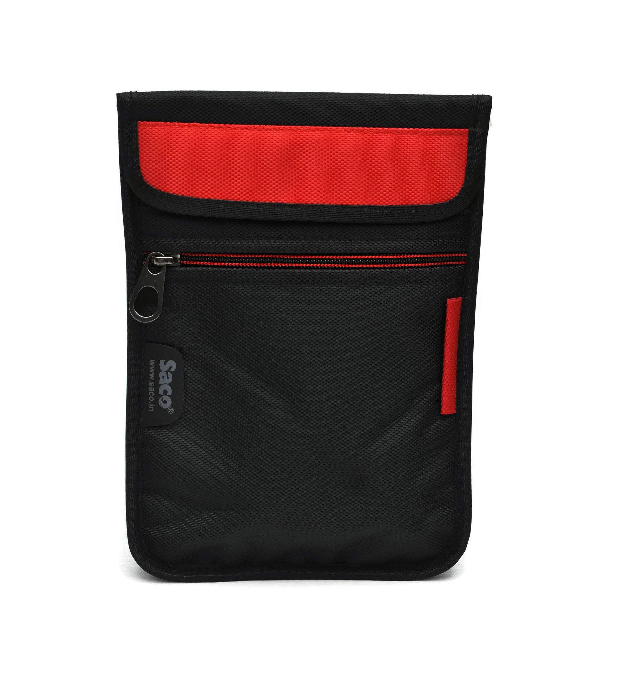 Saco Canvas Tablet Sleeve Pouch with Shoulder Strap for Lenovo Calling Tab M8 2nd Gen 8-inch Tablet Bag - Red (B0BSH4TW96) Amazon Price History, Amazon Price Tracker
