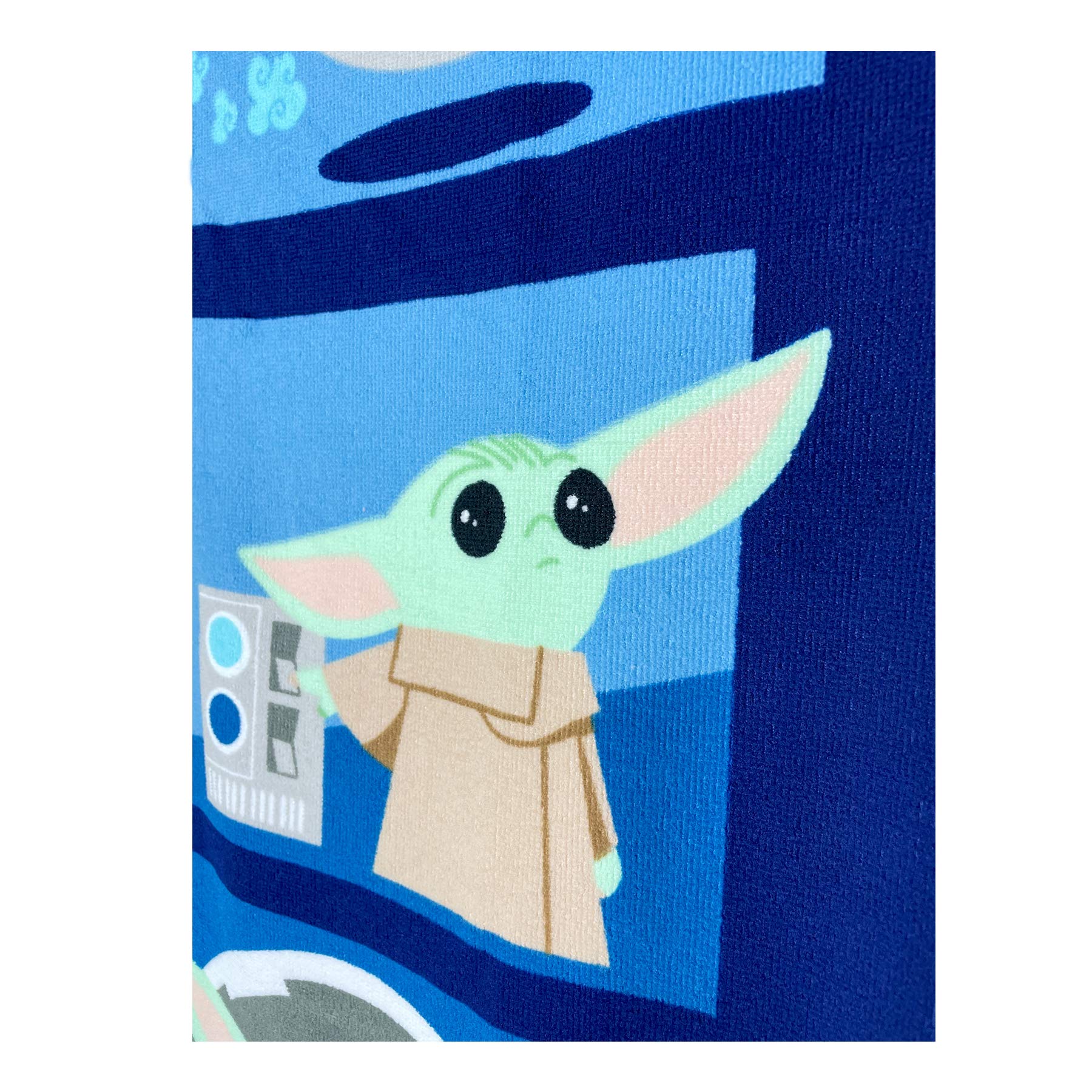 Baby Yoda Mando Summer Beach Towel 27 x 54 inch