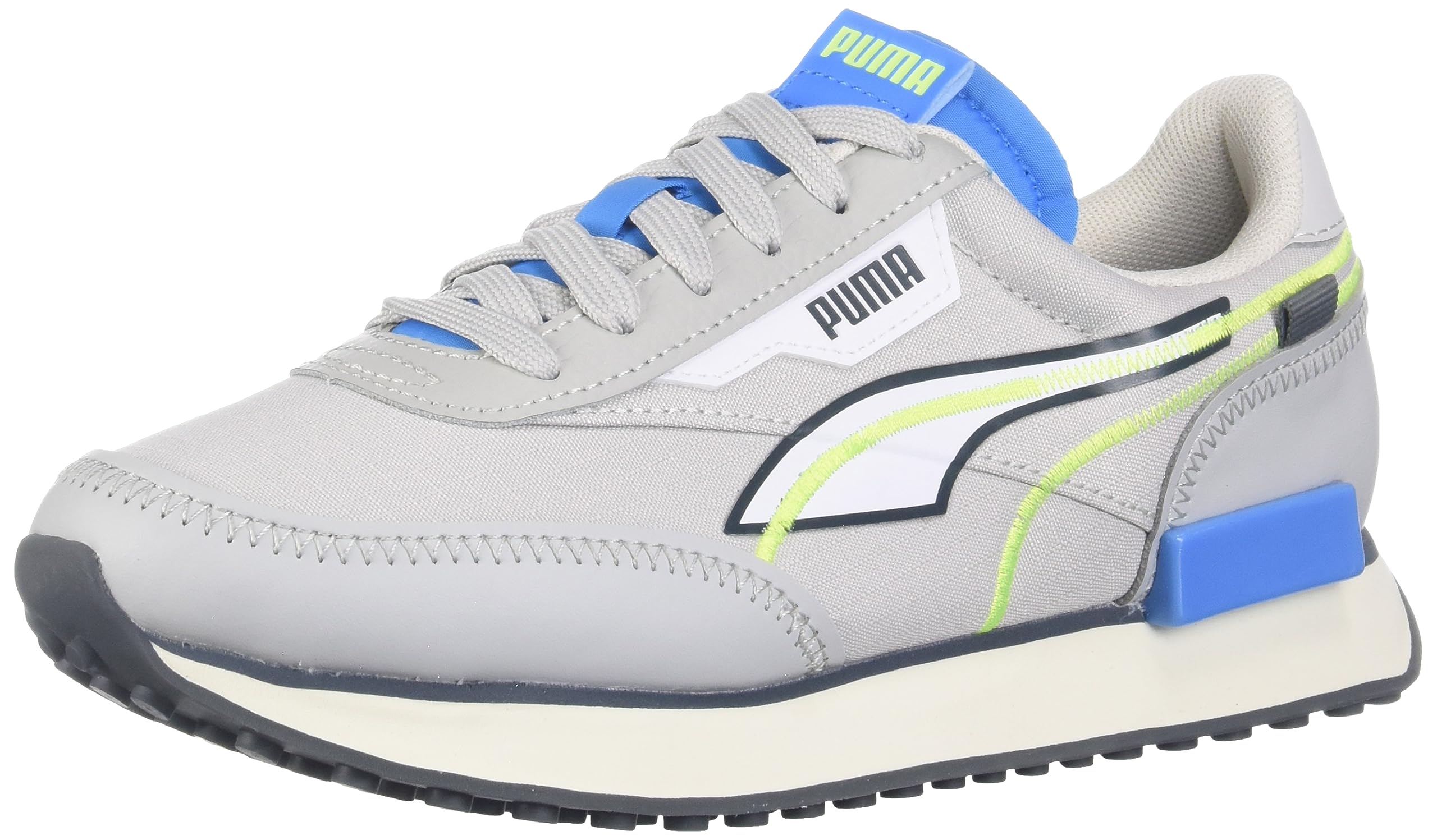 Puma Future Rider Sneaker, Gray Violet-Ocean Dive-Harbor Mist, 5.5 US Unisex Big Kid
