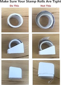 3 Pack - Stamp Roll Dispenser