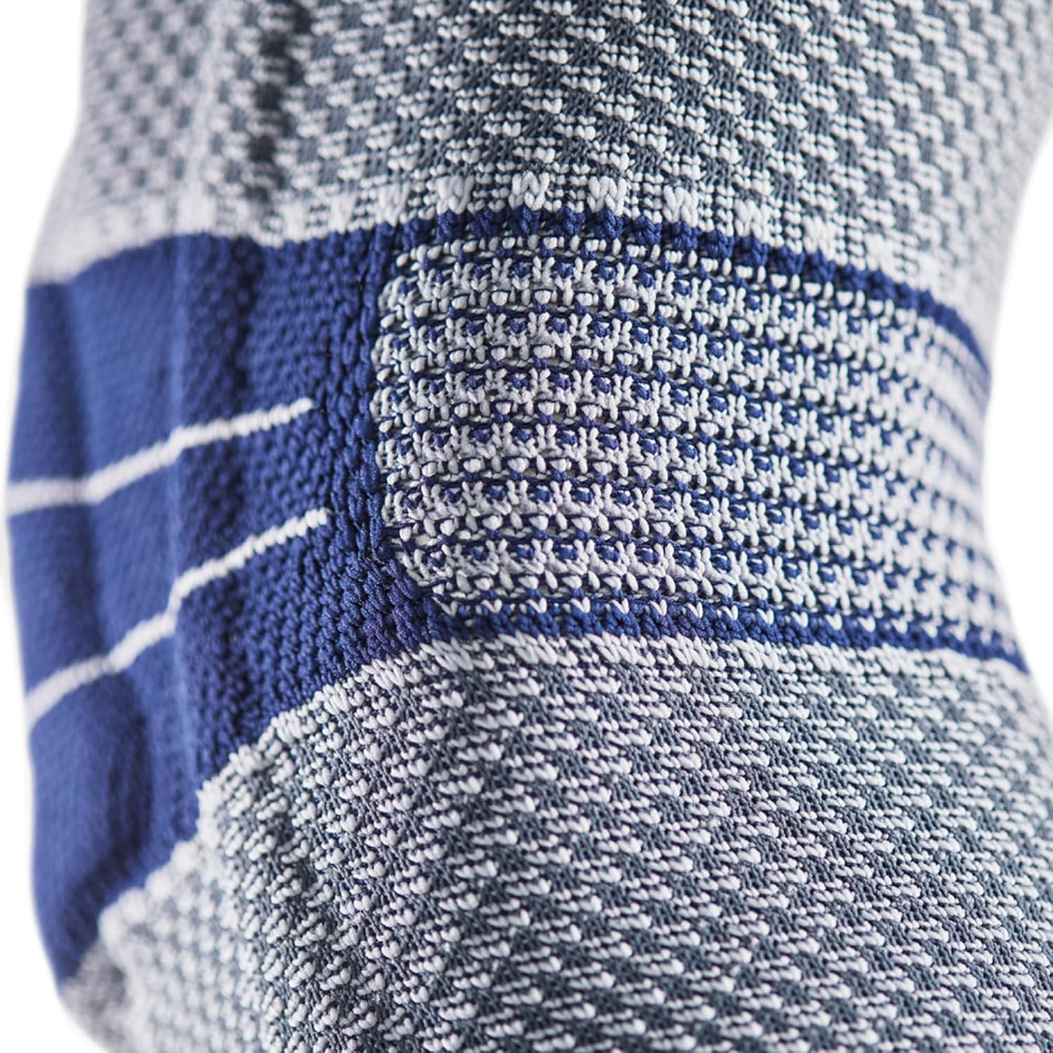 Bauerfeind - GenuTrain - Knee Brace - Targeted Support for Pain Relief and Stabilization of The Knee, Provides Relief of Weak, Swollen, and Injured Knees- Size 3 - Color Titanium - Image 5