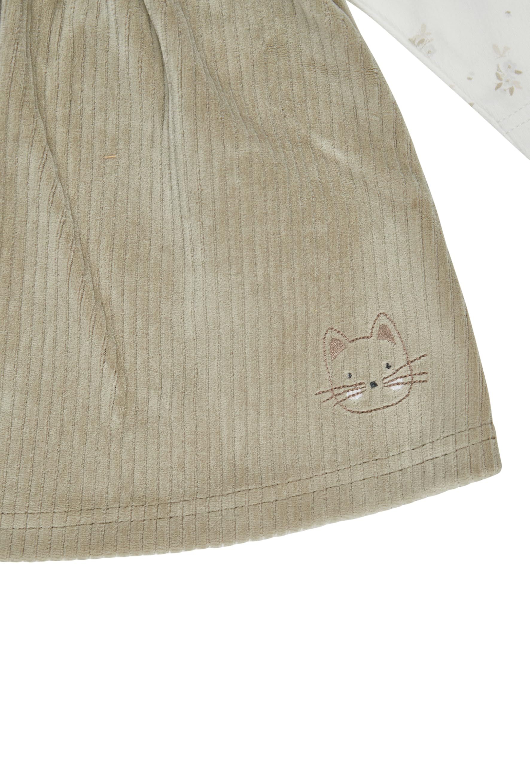 Sterntaler Baby - Mädchen Kleid Katze Lilly Kinderkleid (1er Pack)