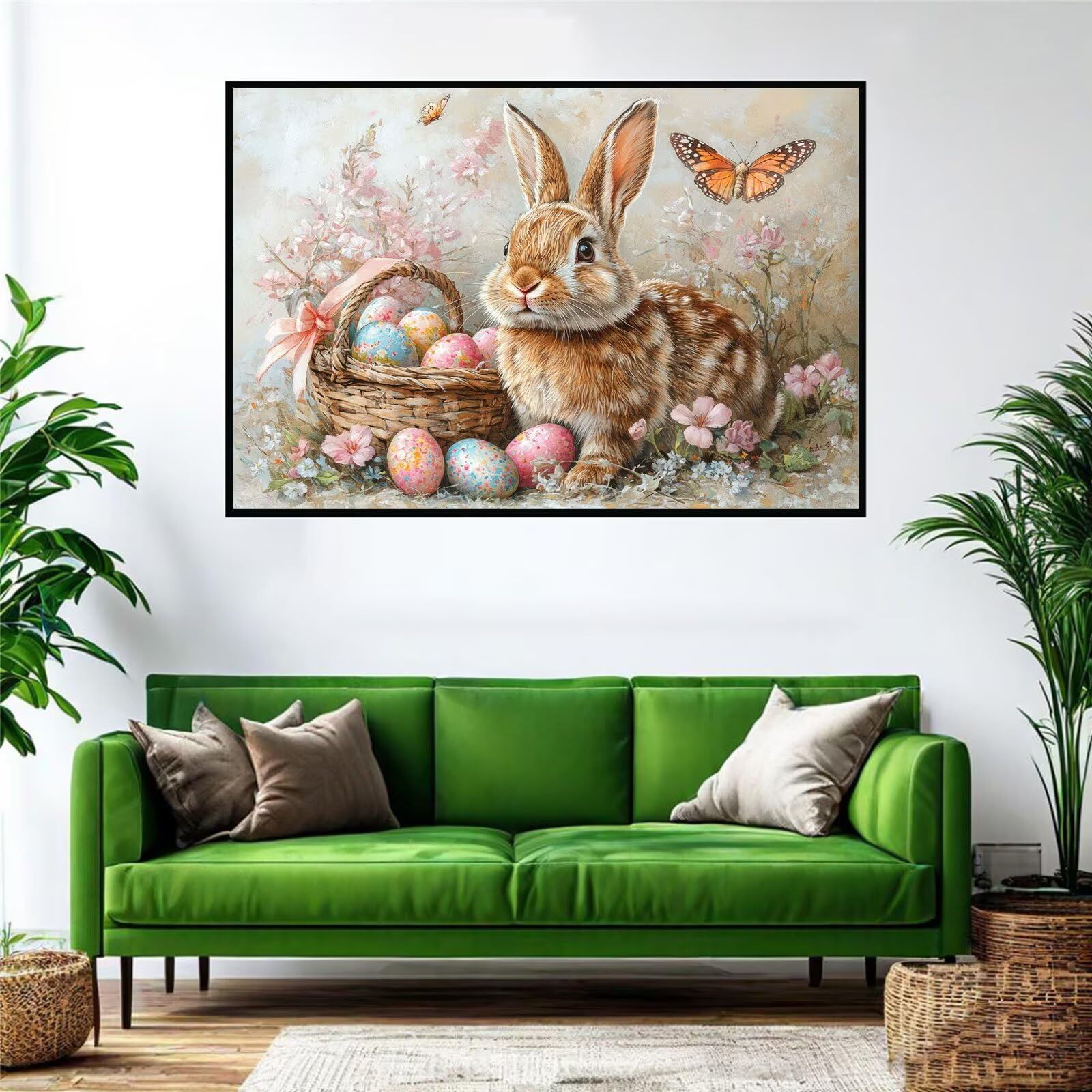 Lapin Puzzle 1500 Pieces Adultes Animal Puzzles Classiques Panorama Bois Difficile Impossible Geant Jigsaw Jeu éducatif Défi Jouet pour Enfants et Adulte dès 14 Ans Cadeau Homme Femme Boxed P-307