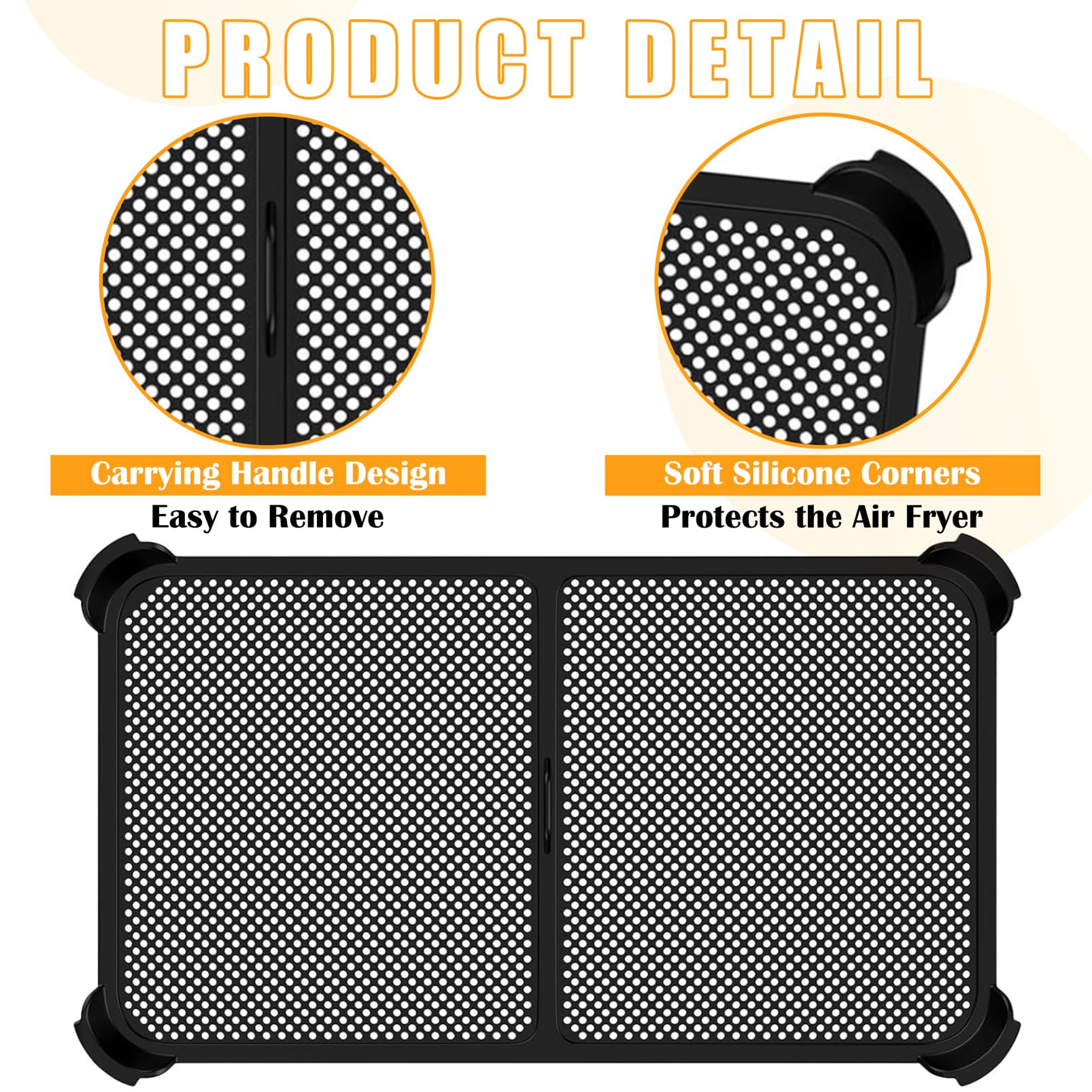 Silikon Spritzschutz Für Ninja Foodi Flexdrawer 10,4L - Anti-Fett Für Heißluftfritteuse