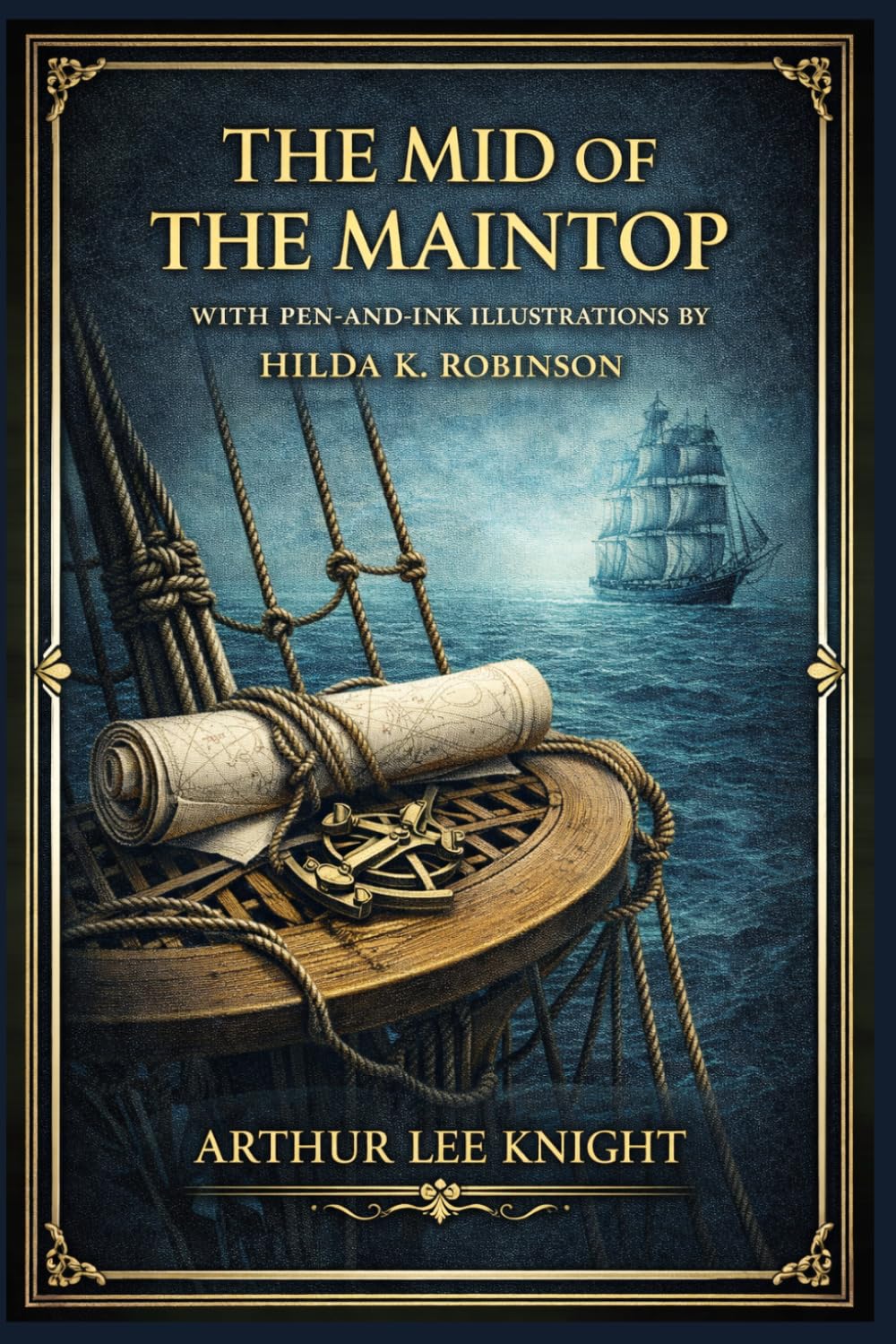 The Mid of the Maintop (Illustrated Edition): A classic naval tale for readers who enjoy young heroes, perilous boarding actions, tropical danger, and resourceful courage under relentless pressure