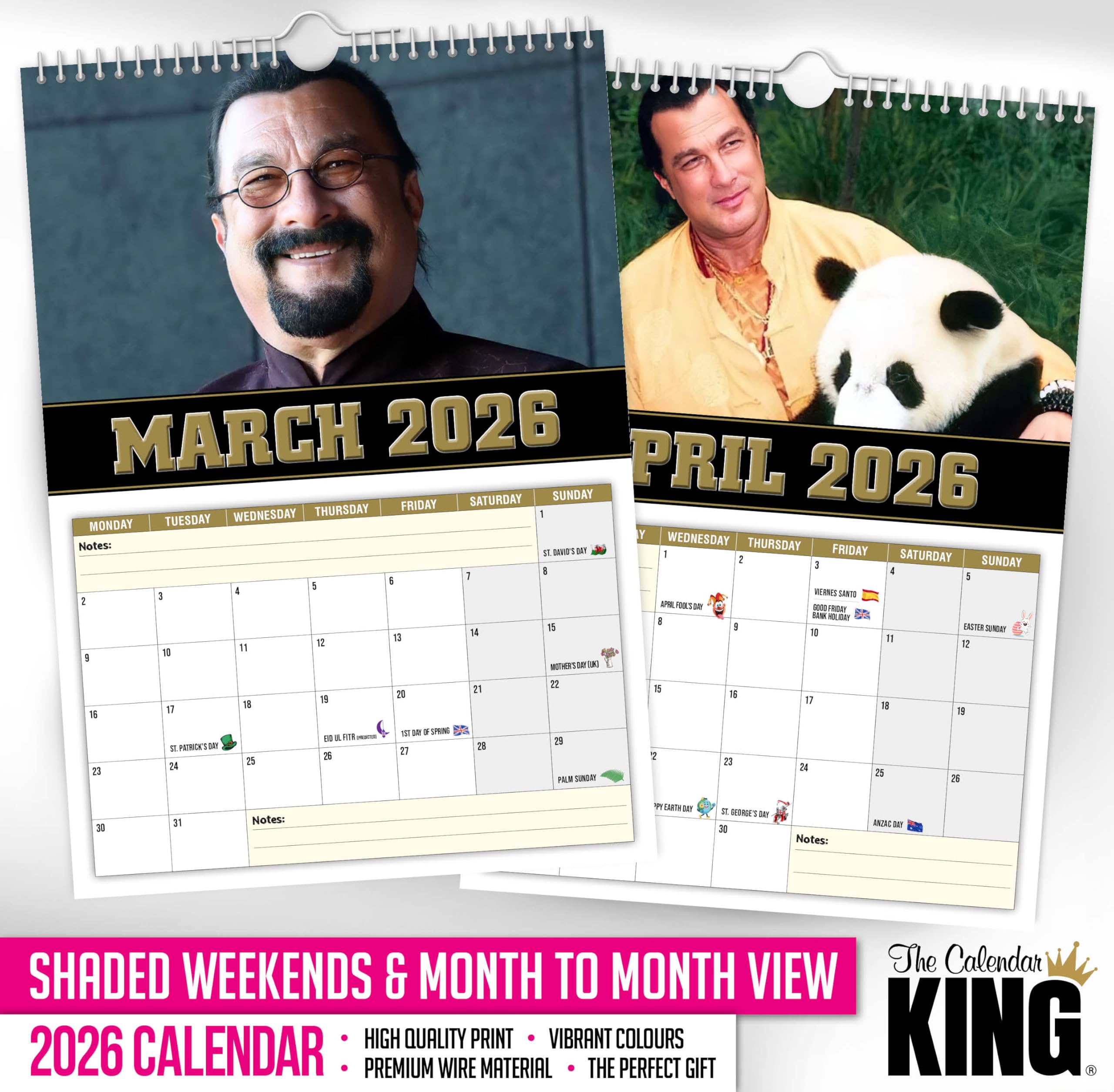 Calendario 2025 Pared A4 The Calendar King - Only Fans - Calendario De Pared 2025 - Divertido/peculiar/Navidad/cumpleaños/idea De Regalo/novedad/humor/amigo Calendario Snoopy 2026