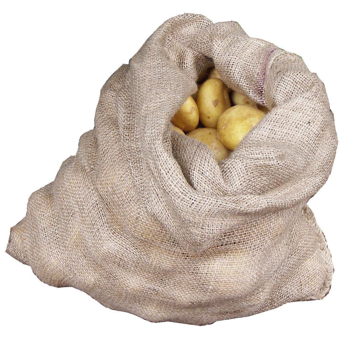 Gardening Naturally Dark Gardening-Naturally Hessian Potato Sack 53.5Cm X 76Cm (Pack Of 3)