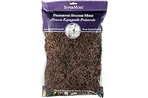SuperMoss (26972) Spanish Moss Preserved, Coffee, 8oz