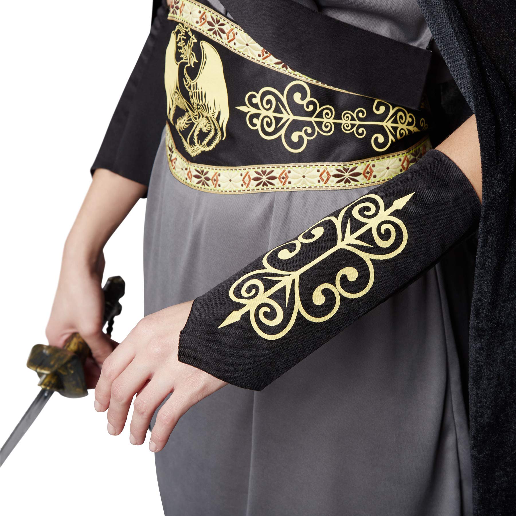 Damenkostüm Flinke Jägerin – Knielanges Kleid Mit Umhang & Armstulpen, Größe M