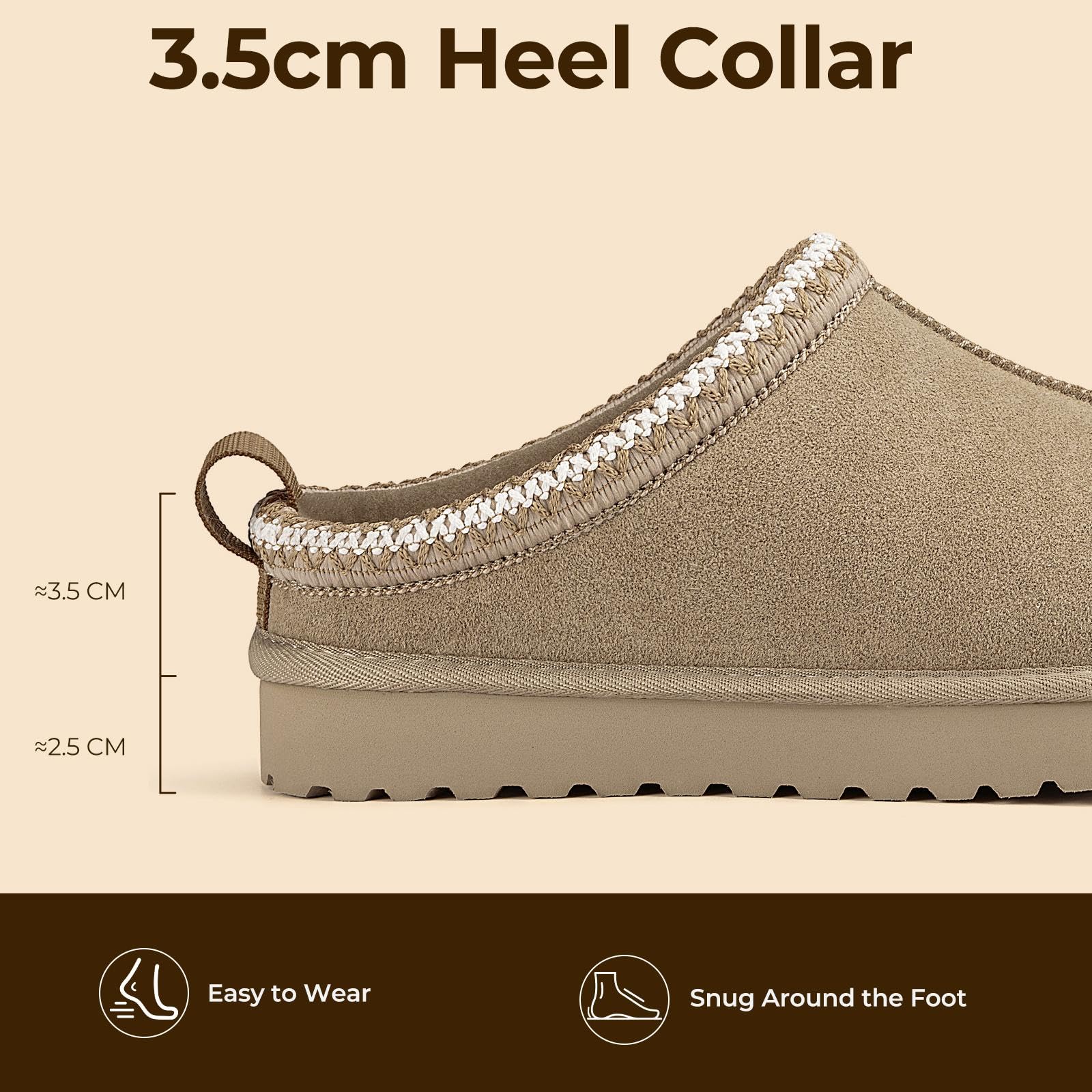 Mishansha Pantofole Donna Invernali Pelose Chiuse Ciabatte 36-43 EU