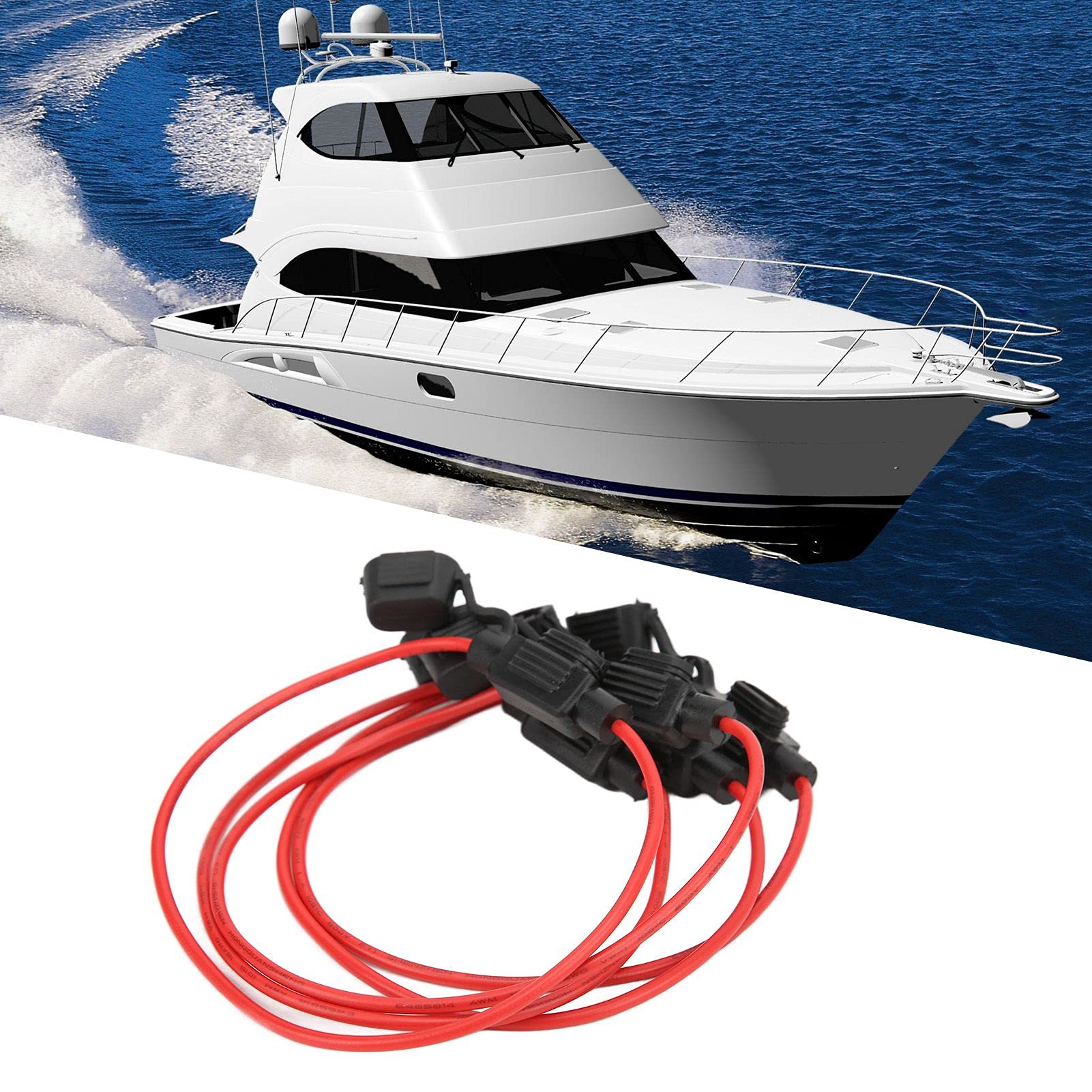Zekeringsautomaat voor auto, marine, veiligheidsboot, 12 V-24 V 50 A