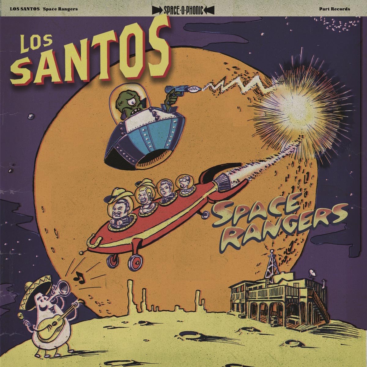 Los Santos Space Rangers LP New 4015589003386