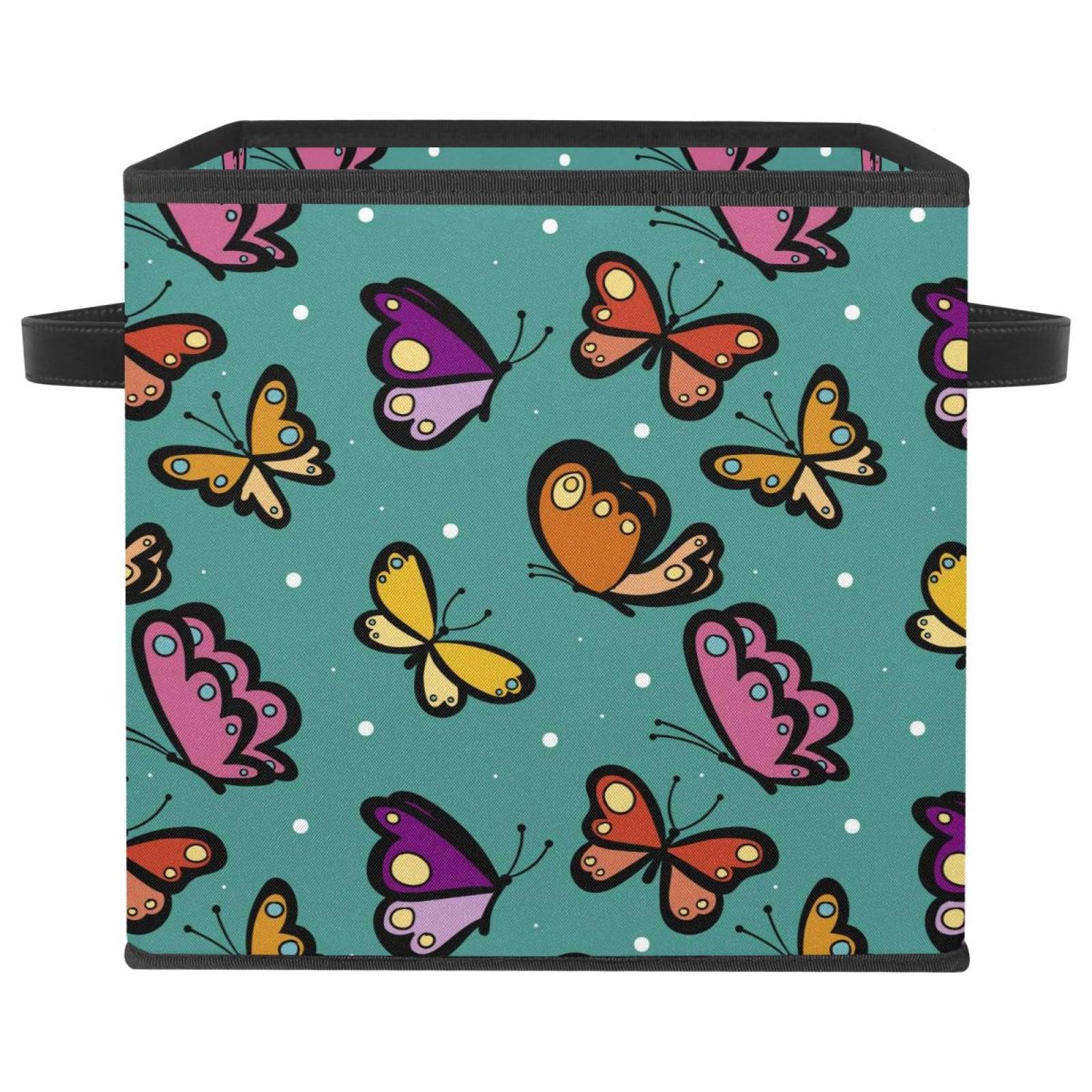 Boîte de rangement pliable papillon pour égayer la chambre d'enfant