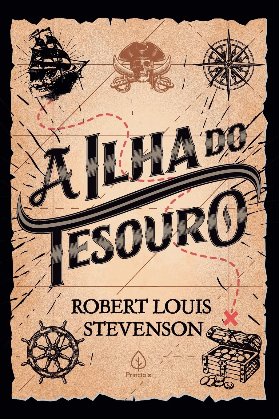A ilha do tesouro : Louis Stevenson, Robert: Amazon.com.br: Livros