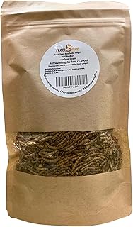 500 ml Mehlwürmer gefriergetrocknete/getrocknet | Reptilienfutter, Schildkrötenfutter, Futtertiere Igelfutter product image
