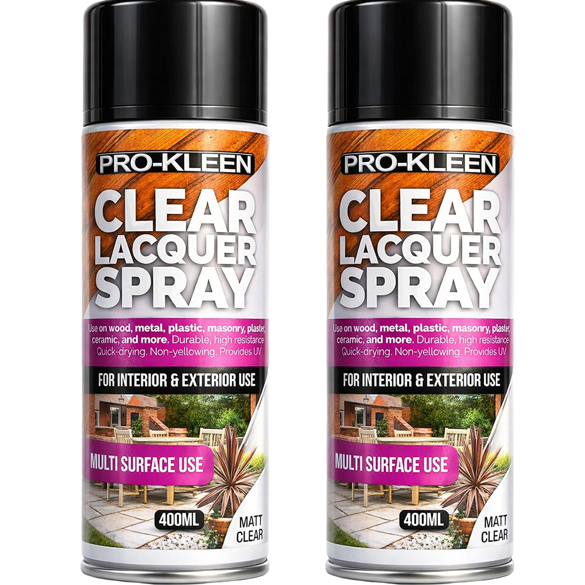 Pro-Kleen (Matt, 2) Multi-Surface Clear Lacquer Spray