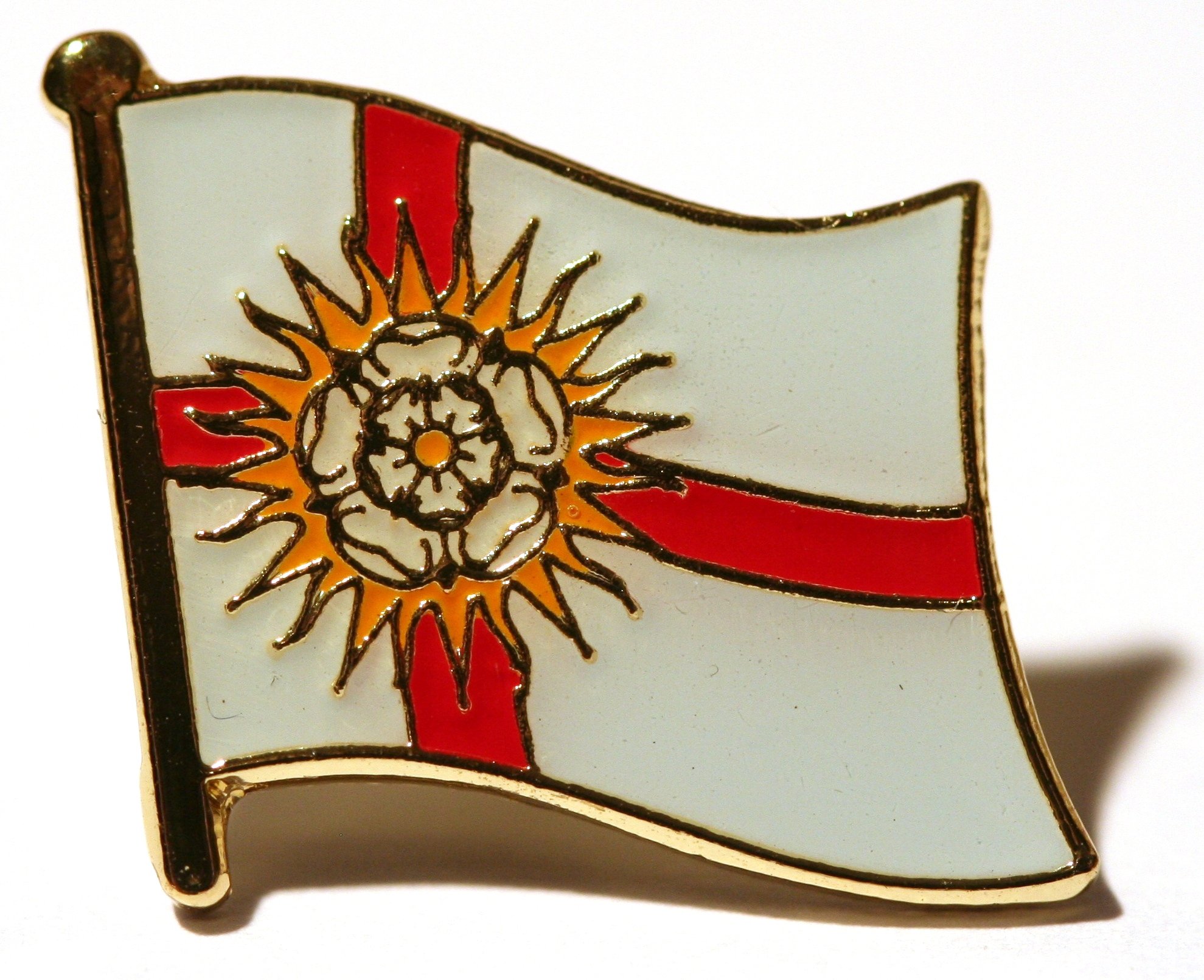 West Riding of Yorkshire County Flag Pin Badge