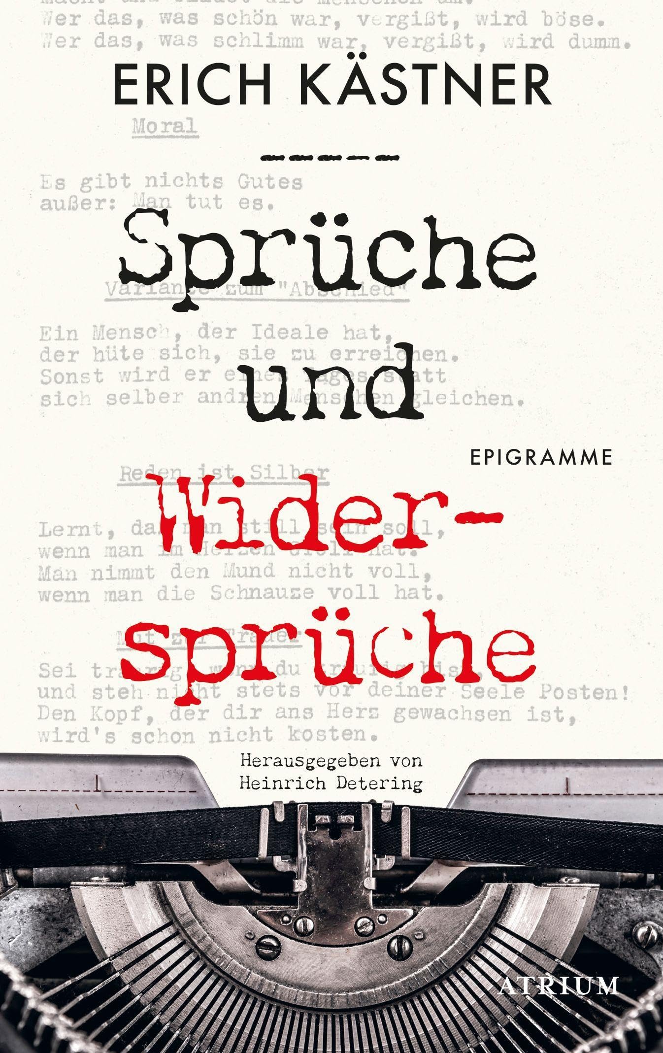 Sprüche und Widersprüche: Epigramme