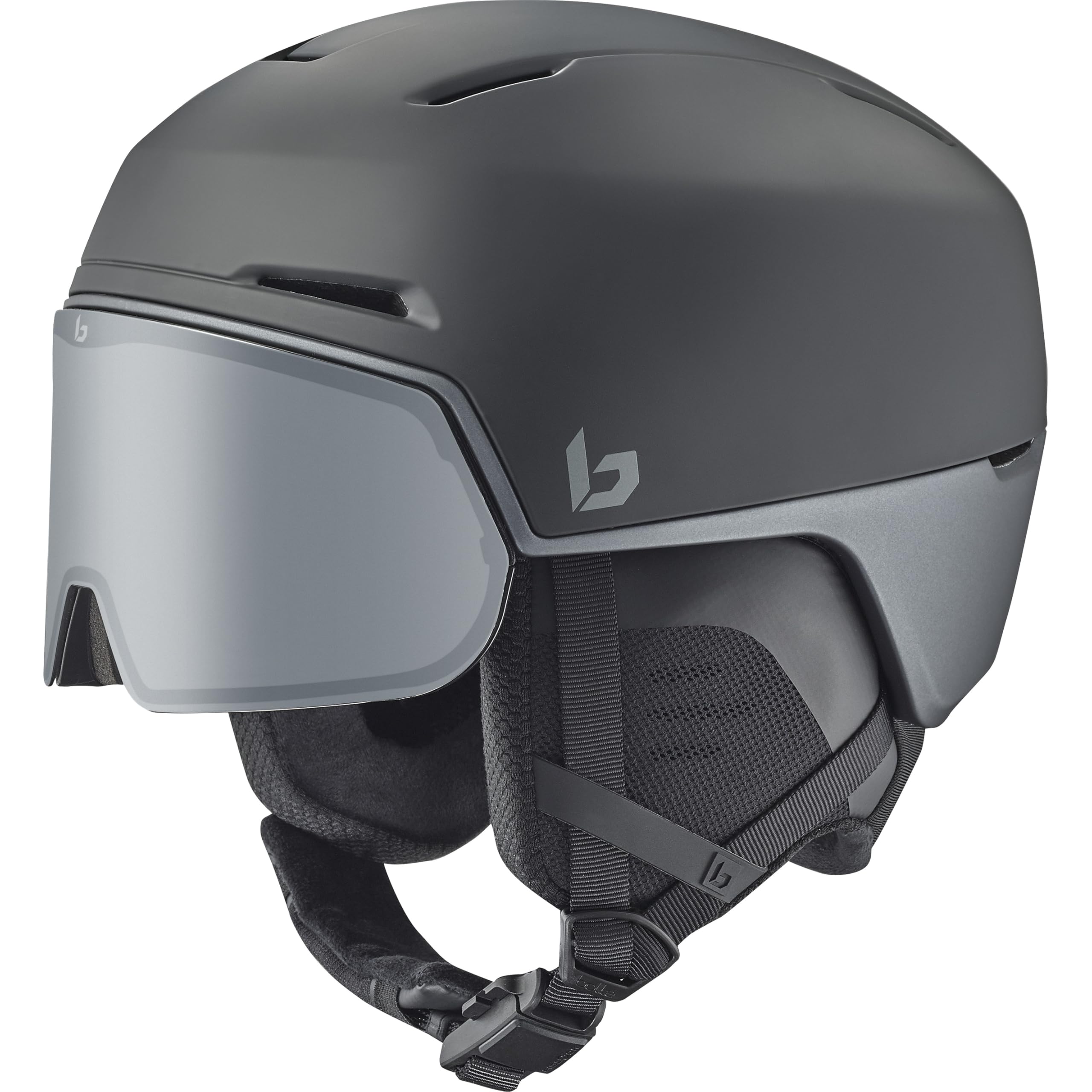 Bollé - X-Fusion, Black Steel Matte, Photochromic Silver, Medium, Snow Helmets, Unisex, Adult