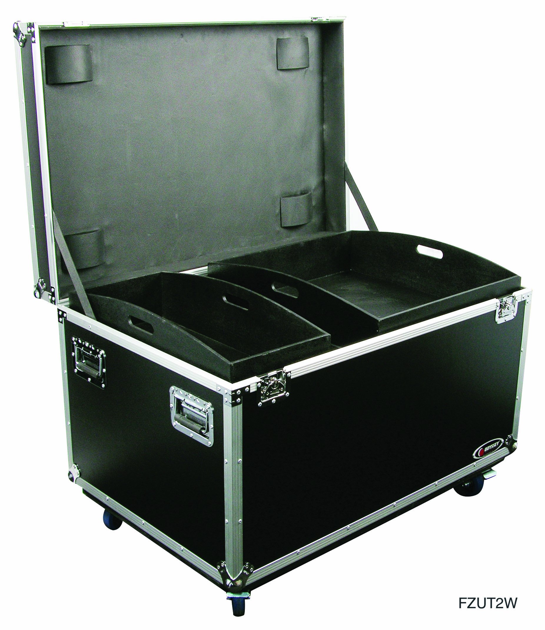 Odyssey FZUT2W Flight Zone Ata Utility Trunk With Wheels And Adjustable Compartments