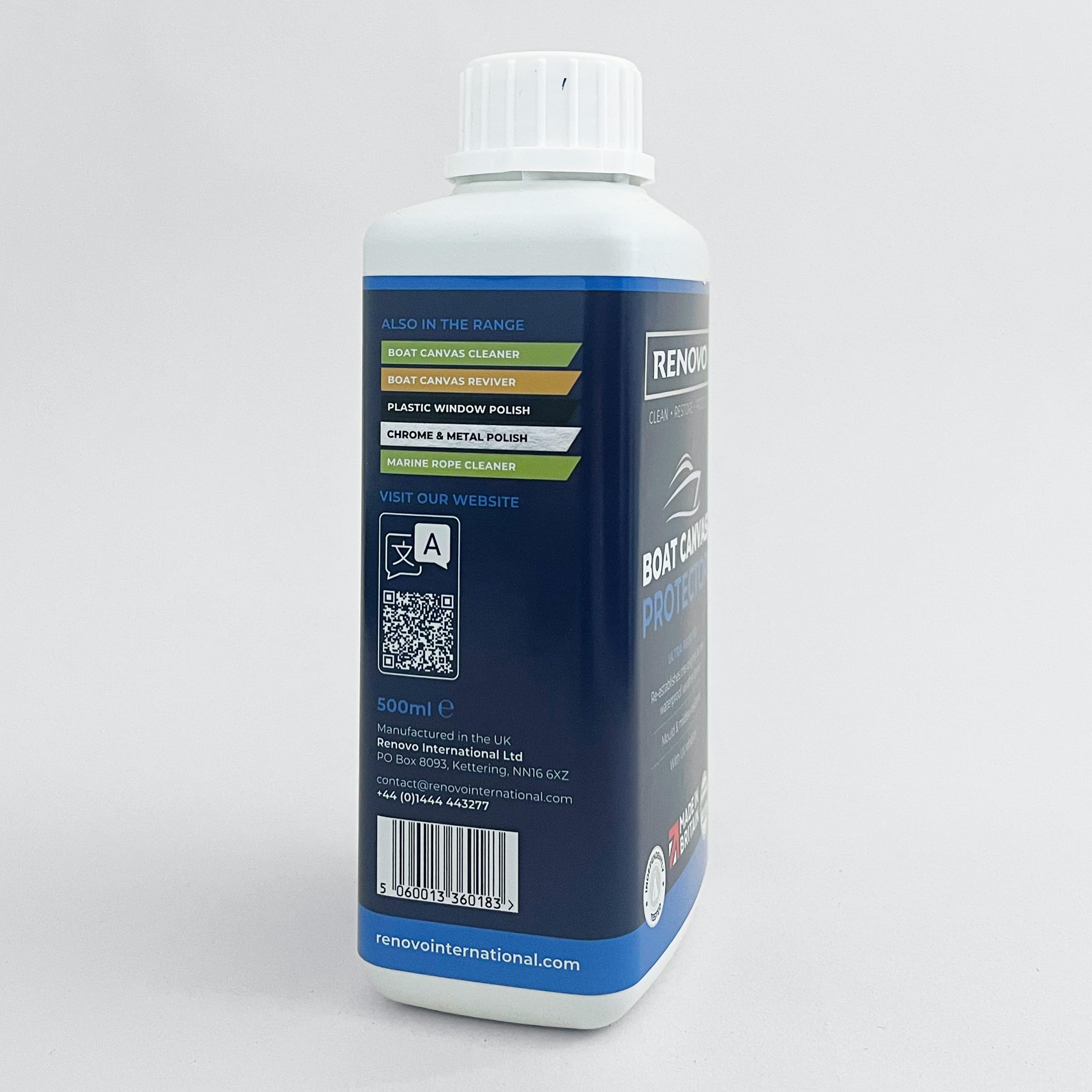 Renovo Impermeabilizzante Ultra per Tela Nautica, Neutro 500 ml
