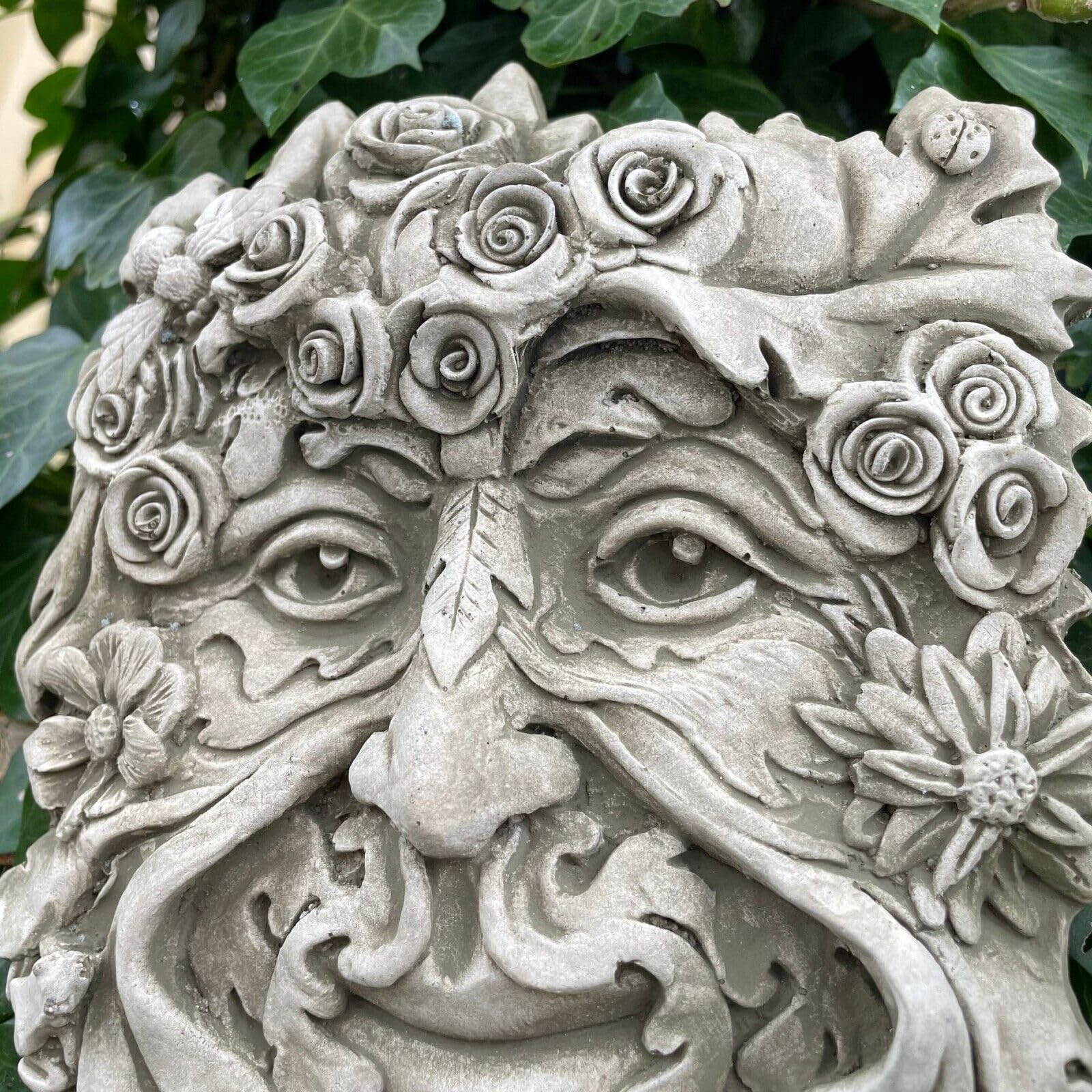 Plaque d'automne Greenman décoration de créateur fantaisie