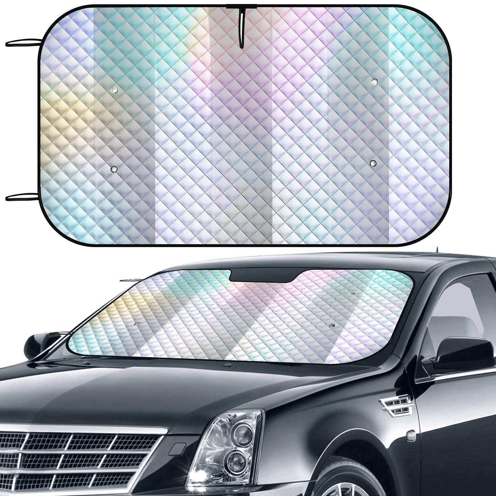 Tavaleu Iridescent Windshield Sun Shade