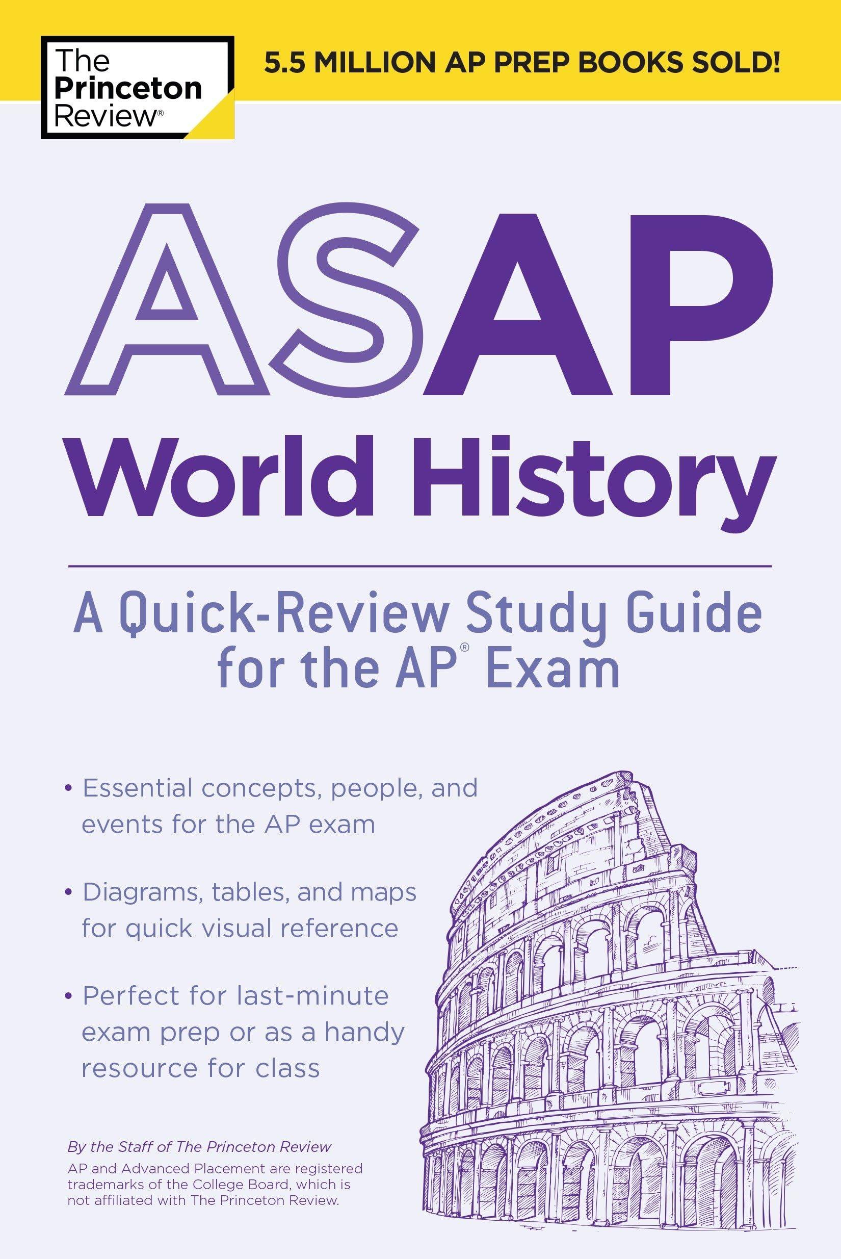 ASAP World History: A Quick-Review Study Guide for the AP Exam (College Test Preparation)