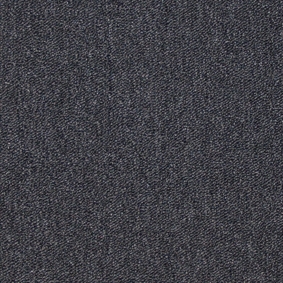 Monster Shop 40 Stück Teppichfliesen Bodenfliesen Teppich 50 x 50 cm für 10 m² in Kohle-Schwarz & Sturm-Blau
